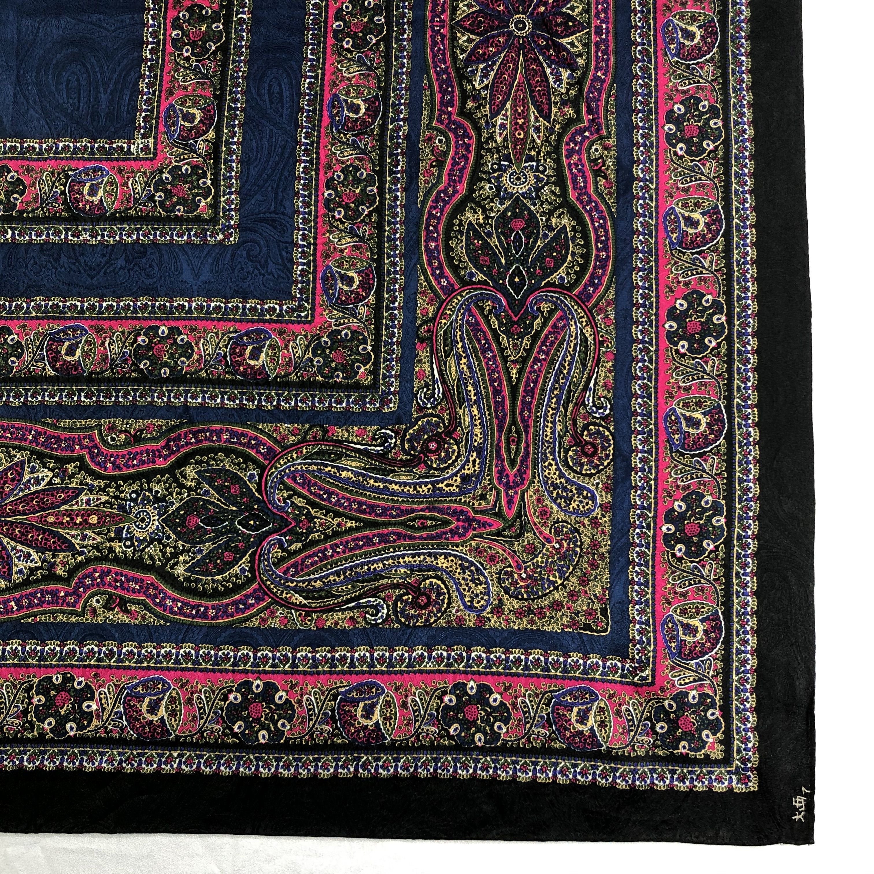 Vintage Vintage Silk Scarf Size ONE SIZE - 3 Thumbnail