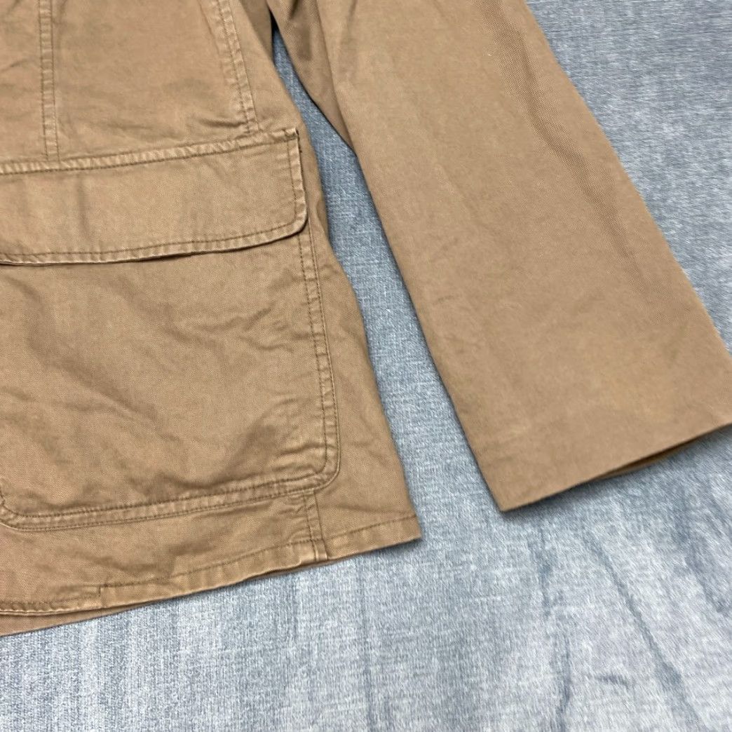 Armani Exchange A|X Armani Exchange Blazer Jacket Mens XL Beige Notch Lapel Single Breasted Jacket Size 46R - 3 Thumbnail