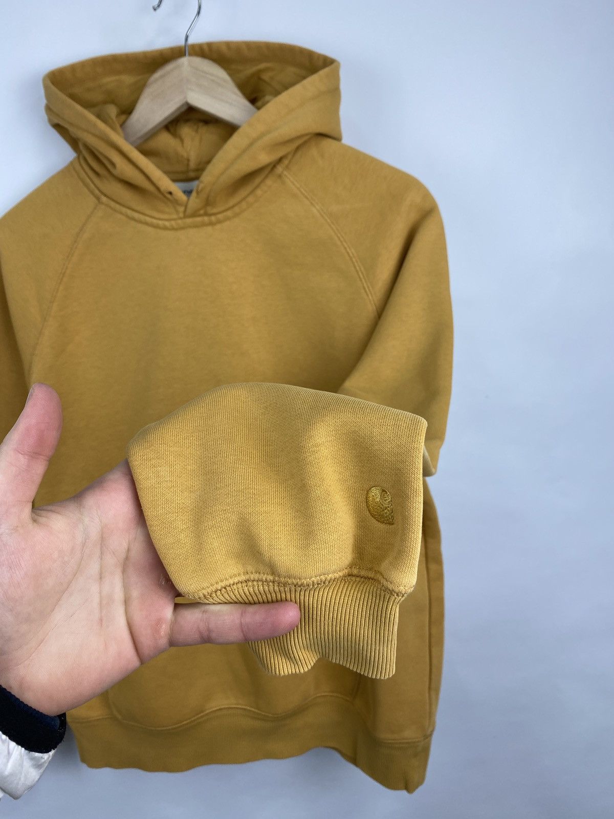 Carhartt 🇺🇸 Y2K Carhartt WIP Hoodie Rare Retro Hype Size US S / EU 44-46 / 1 - 4 Thumbnail