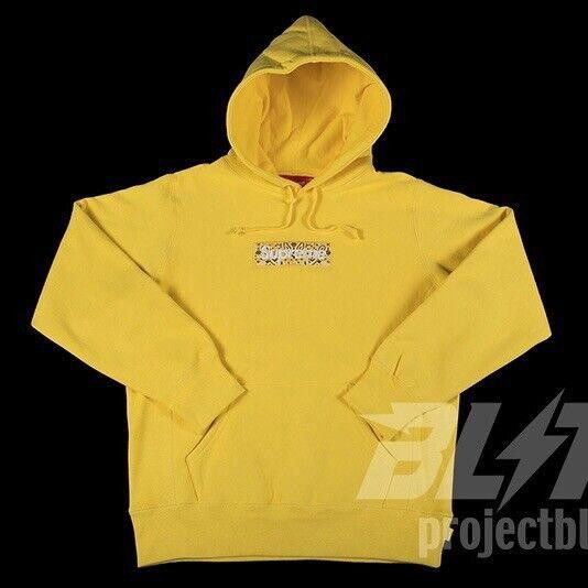Supreme FW19 SUPREME BANDANA BOX LOGO HOODED SWEATSHIRT HOODIE Size US S / EU 44-46 / 1 - 1 Thumbnail