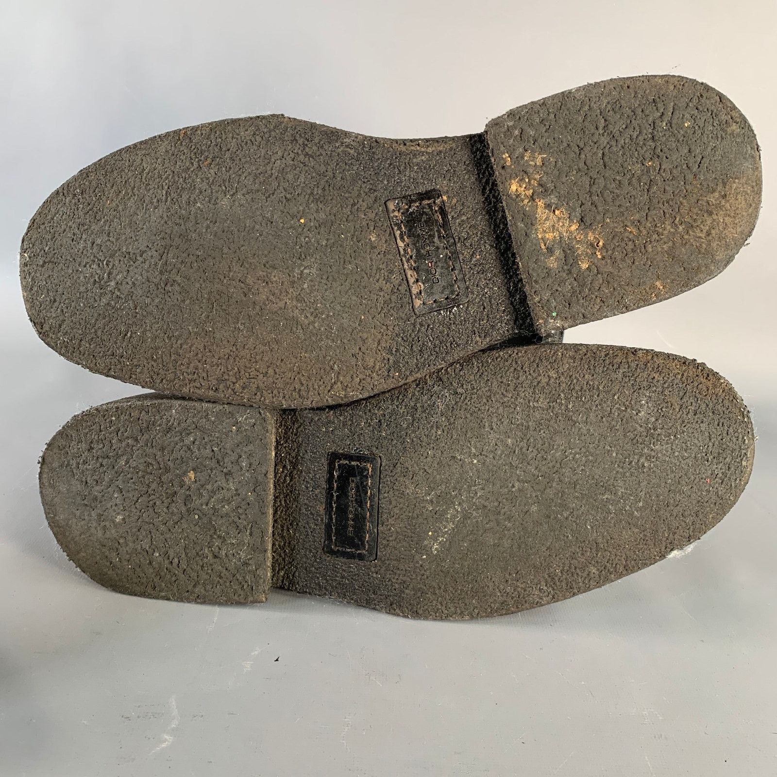 Dior DIOR HOMME Black Iridescent Leather Crepe Sole Chelsea Boots Size US 8.5 / EU 41-42 - 6 Thumbnail