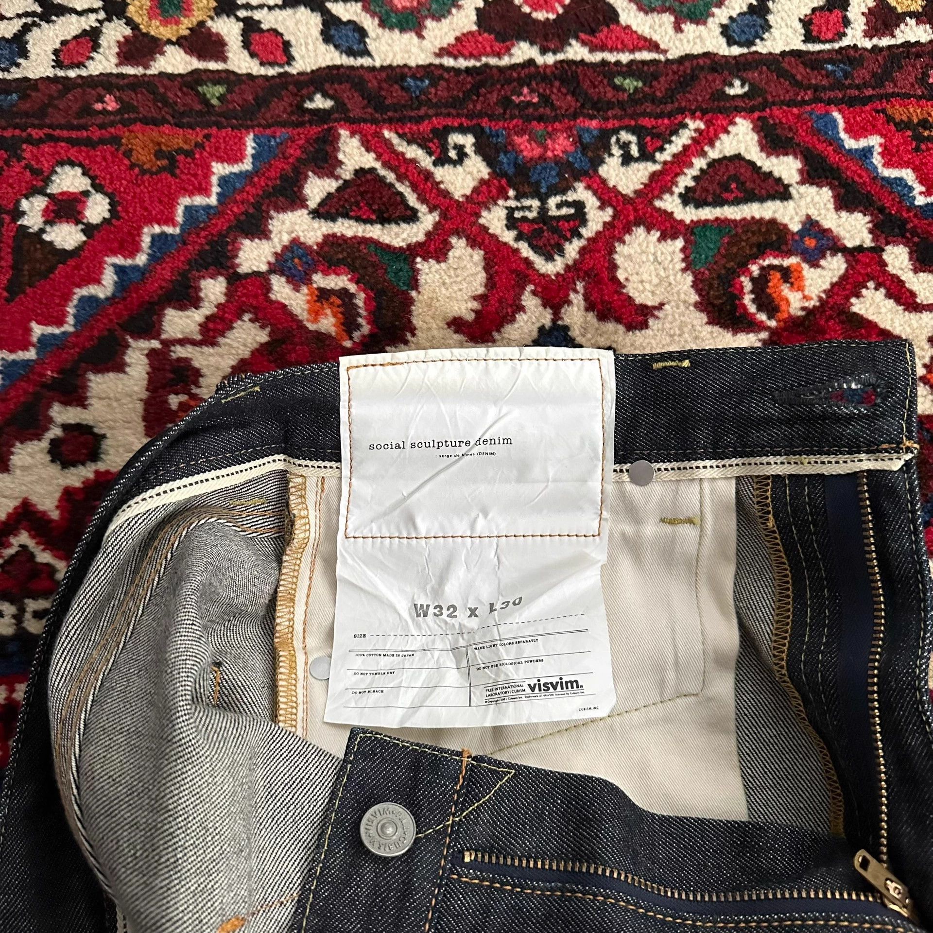 Visvim visvim 15ss 03r 03nw denim w32l32 Size US 32 / EU 48 - 6 Thumbnail