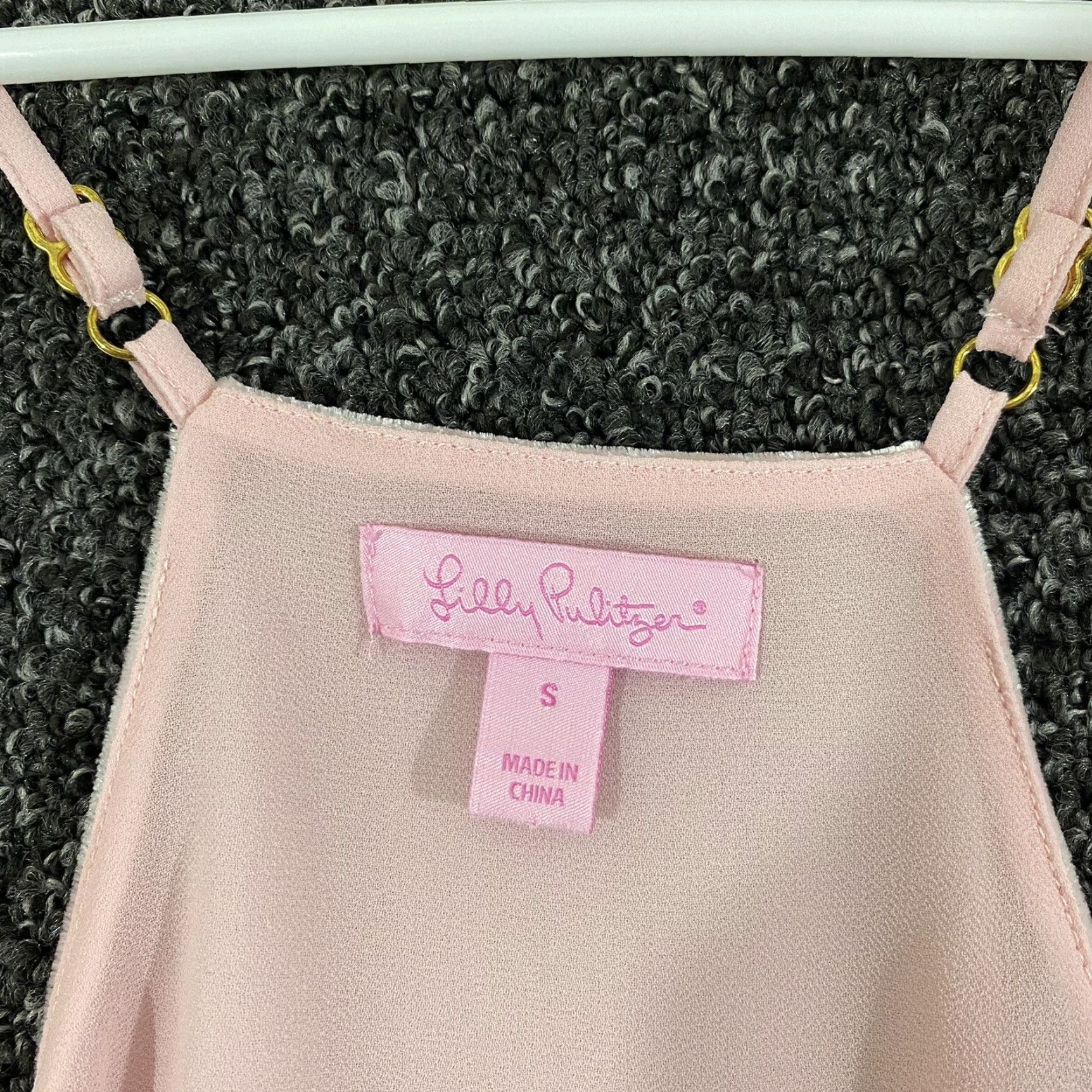 Lilly Pulitzer LILLY PULITZER Tank Top Womens Small Pink Silk Blend Sleeveless Lightweight Blouse Summer Size S / US 4 / IT 40 - 3 Thumbnail