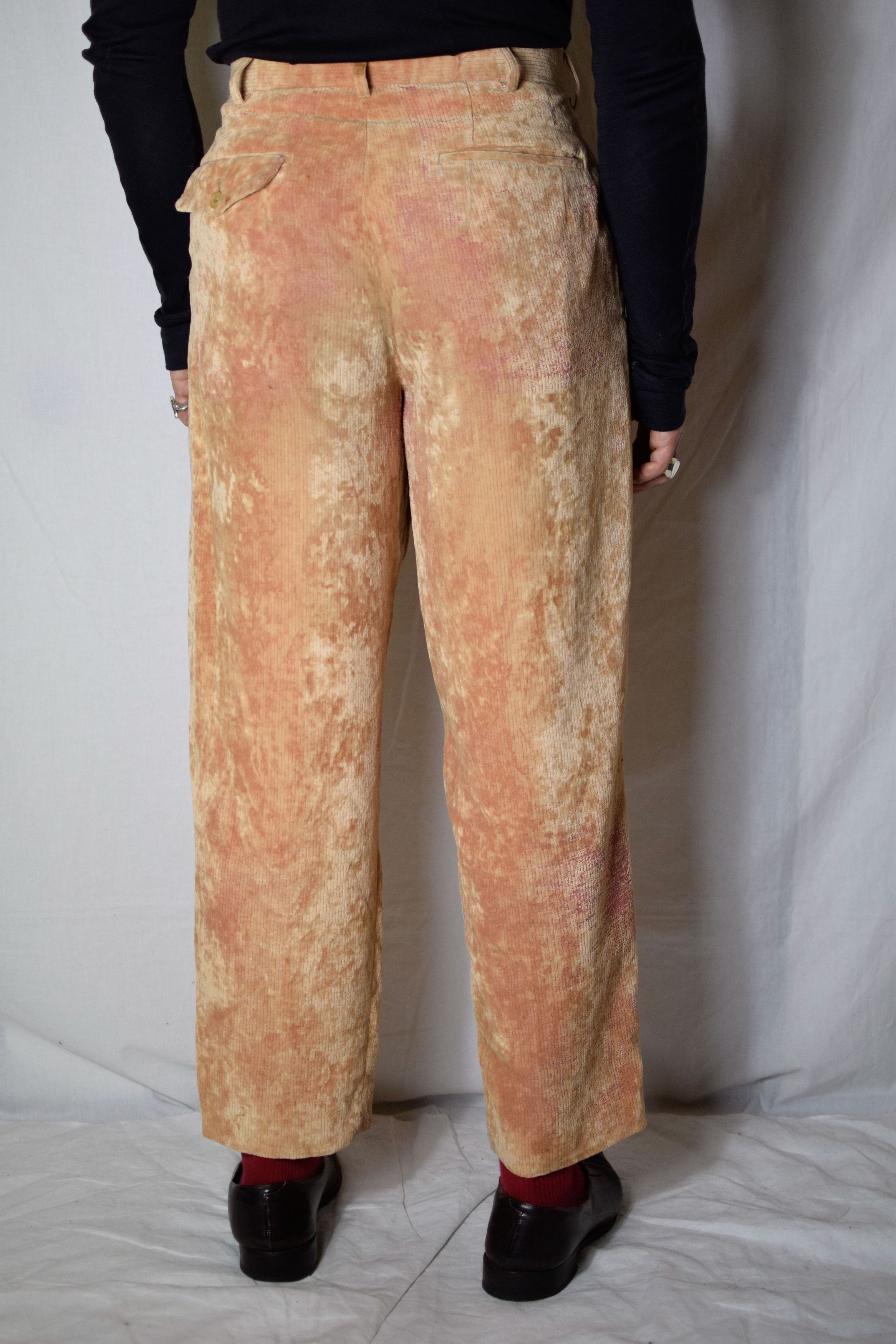 Yohji Yamamoto YYPH Archive AW94 Velvet Corduroy Pants - HV-P01-211 Size US 30 / EU 46 - 6 Thumbnail