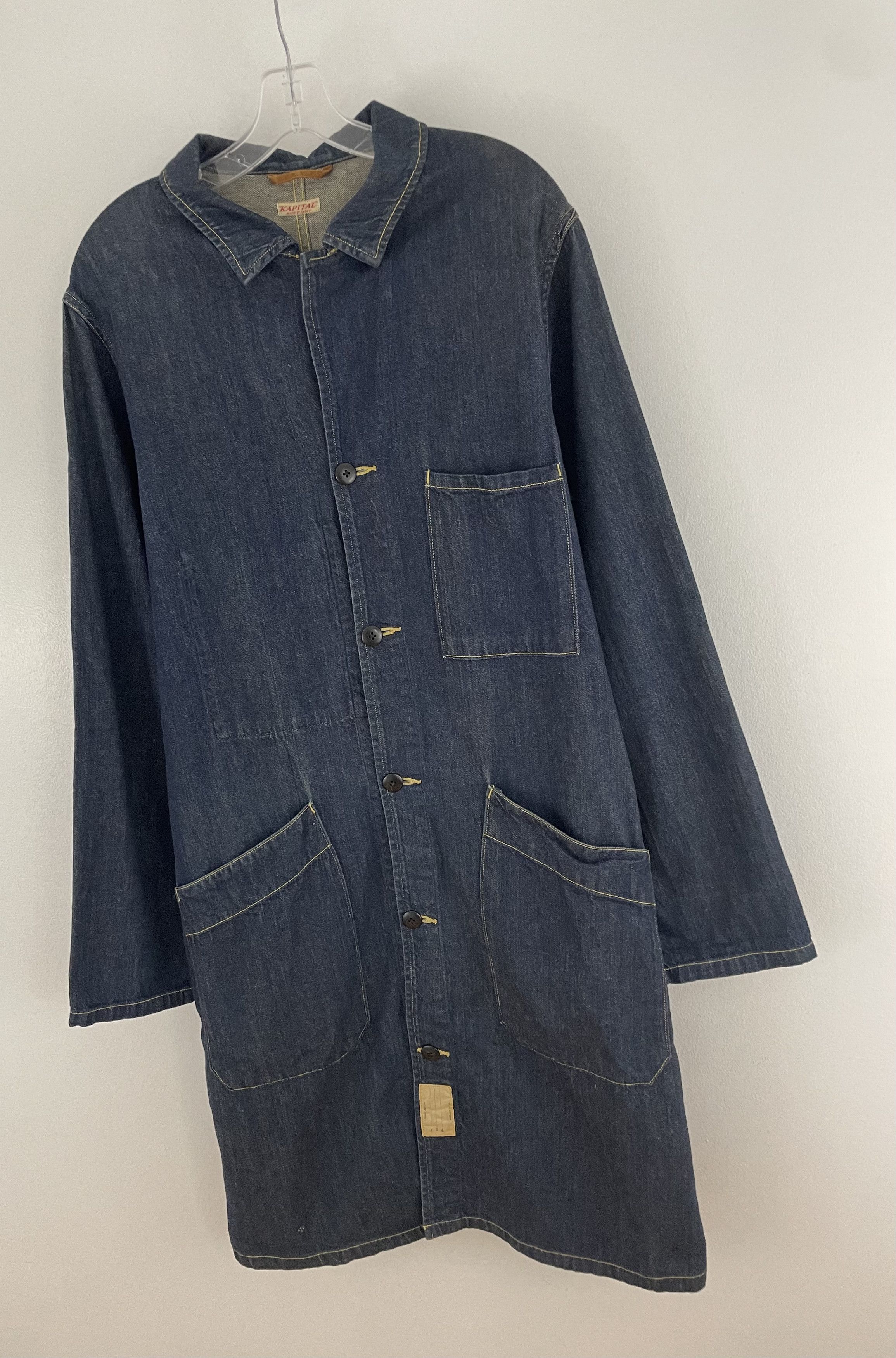 Kapital Denim Shop Coat Size US XL / EU 56 / 4 - 2 Thumbnail