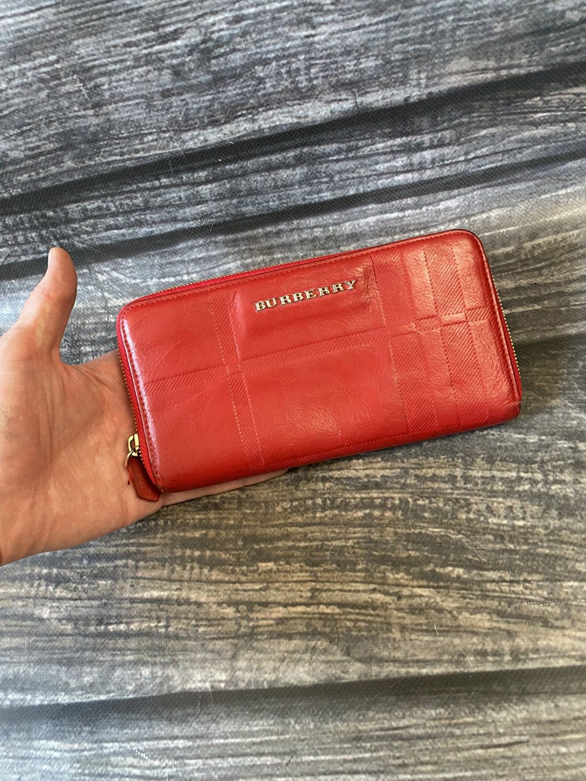 Burberry Burberry Leather Cage Women’s Wallet Size ONE SIZE - 2 Thumbnail