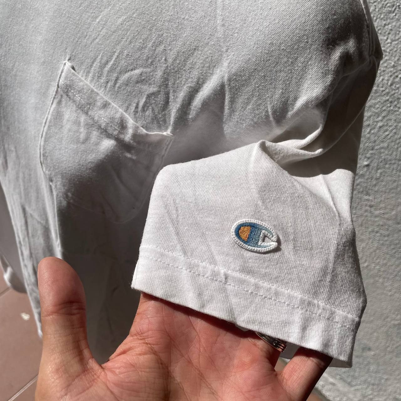 Champion CHAMPION VINTAGE POCKET TSHIRT GRAPHIC Size US L / EU 52-54 / 3 - 3 Thumbnail