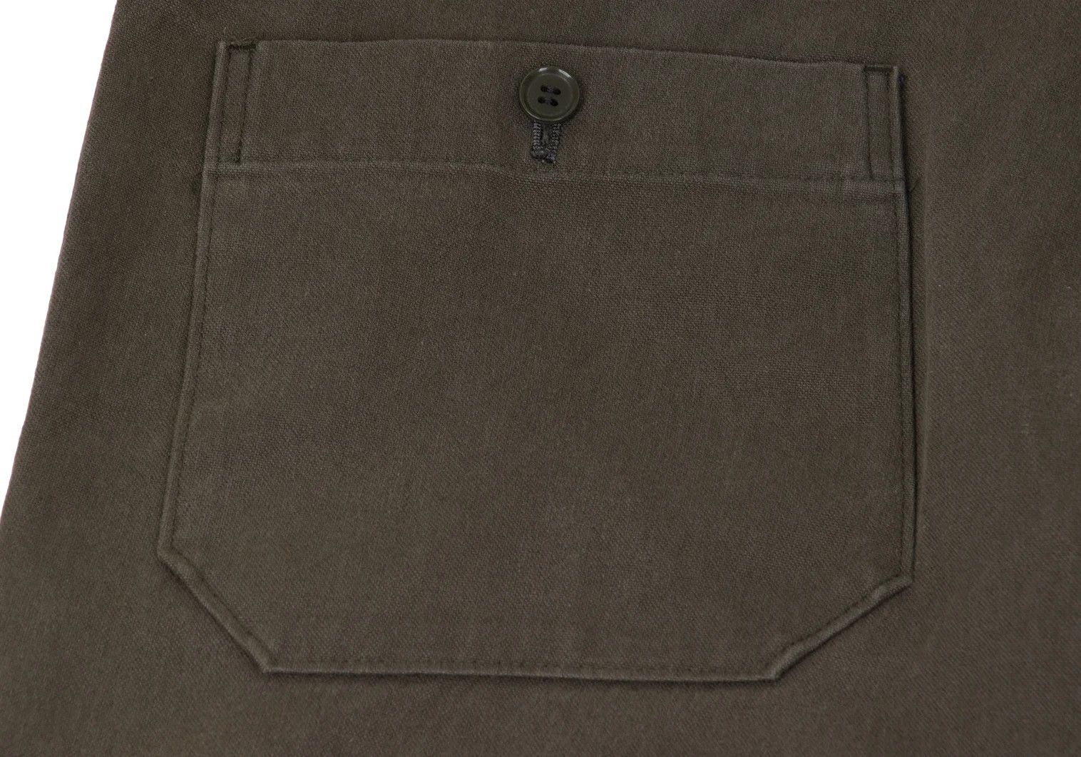 Jean Paul Gaultier Cotton Twill Drawstring Pants in Charcoal Khaki Size US 32 / EU 48 - 17 Thumbnail