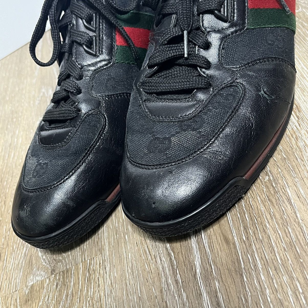 Designer × Gucci × Vintage gucci gg print trainers Size US 7 / EU 40 - 9 Thumbnail