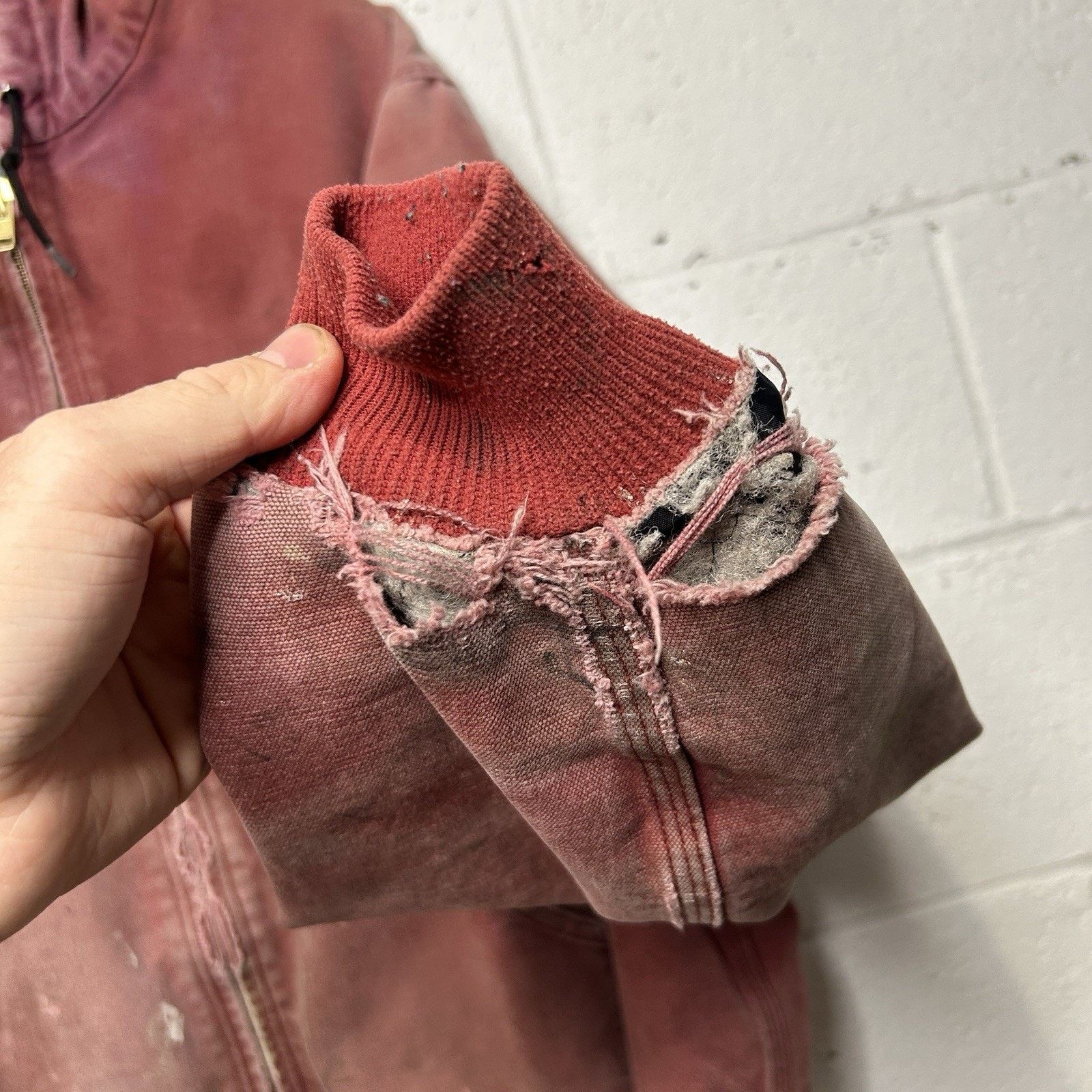 Carhartt Y2K Carhartt Quilted Active Jacket “Dark Red” J130 DKR Size US XL / EU 56 / 4 - 4 Thumbnail