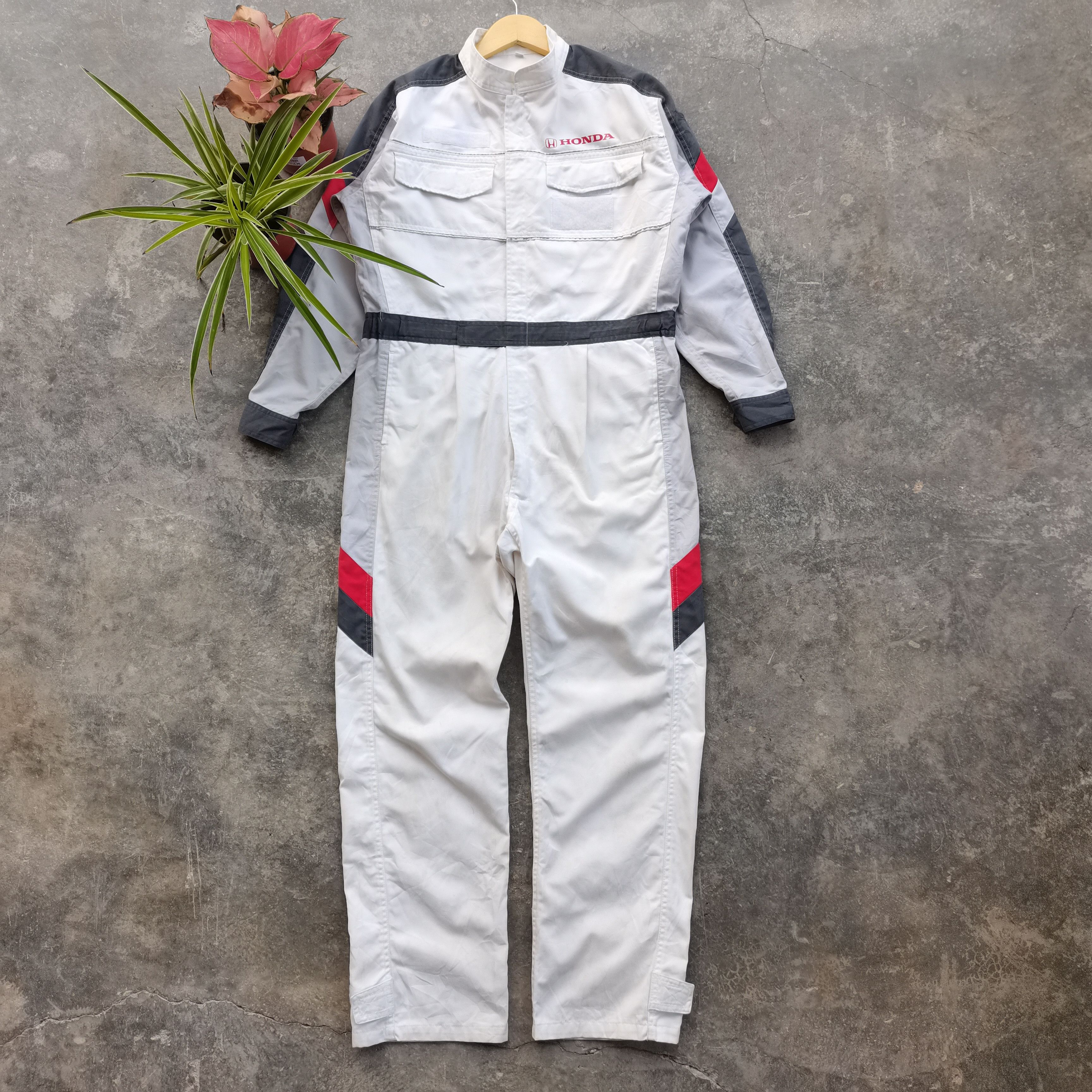 Honda × Sports Specialties × Vintage Steals🔥Vintage HONDA Overall Size L Size US 36 / EU 52 - 3 Thumbnail