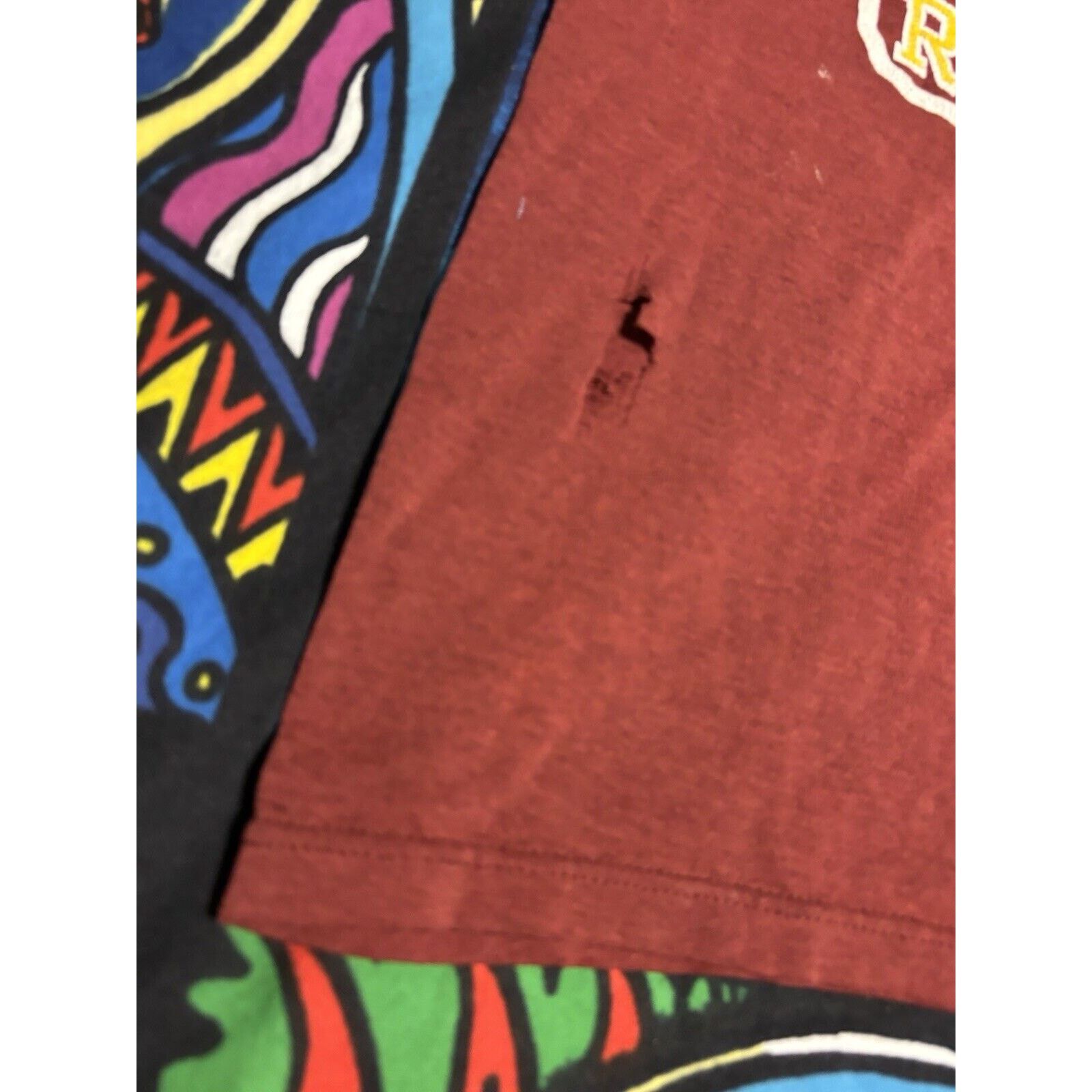 NFL vintage 80s washington redskins burgundy thin football NFL Size US S / EU 44-46 / 1 - 8 Thumbnail