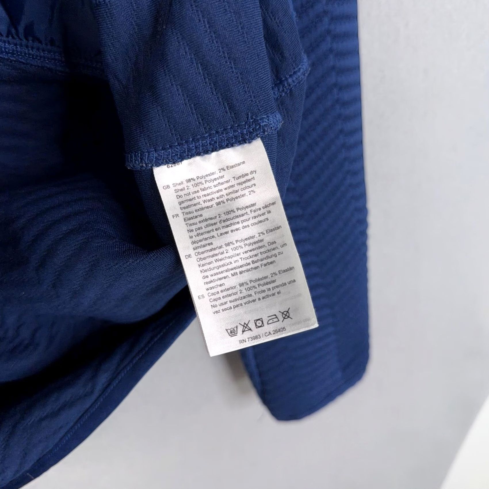 Helly Hansen Helly Hansen Jacket Womens Small Blue Fleece Snap Pullover Sailing GPYC Chevon Logo - HH Logo Patch Classic Outdoor Casual Size S / US 4 / IT 40 - 5 Thumbnail