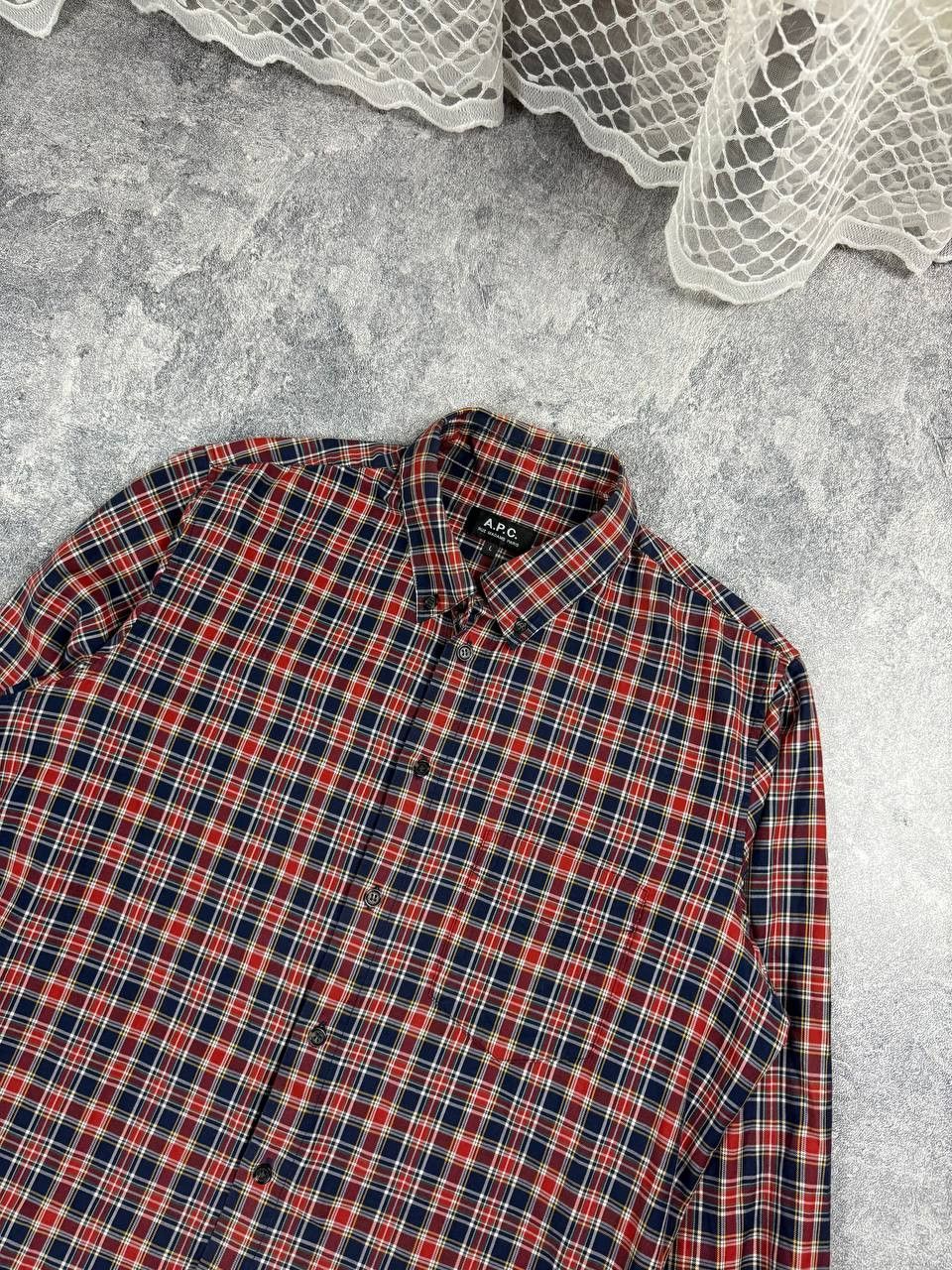 A.P.C. APC Shirt Size US L / EU 52-54 / 3 - 3 Thumbnail
