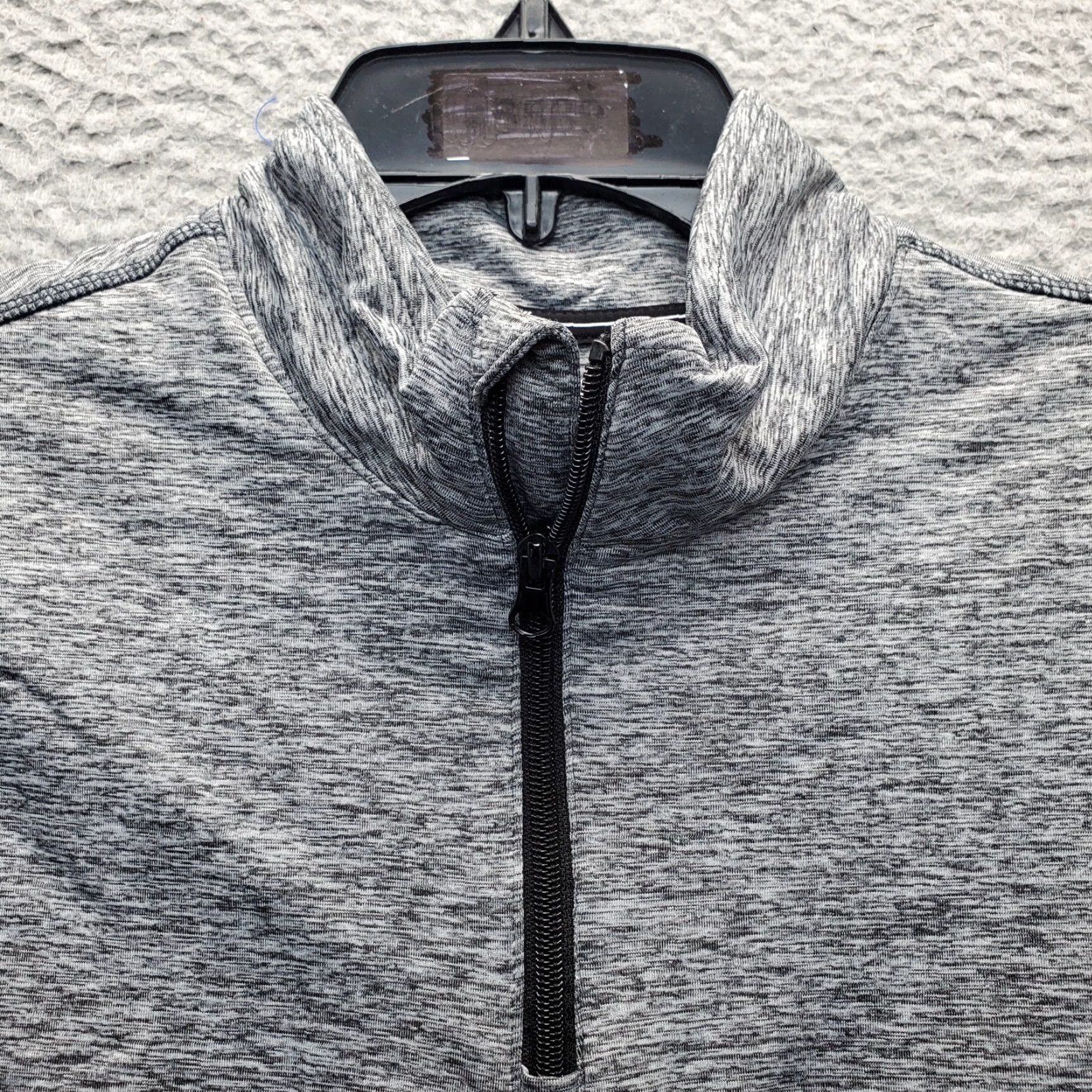 Kenneth Cole Kenneth Cole Sweatshirt Mens M Gray Fleece Lined Stretch Long Sleeve Quarter Zip Size US M / EU 48-50 / 2 - 7 Thumbnail
