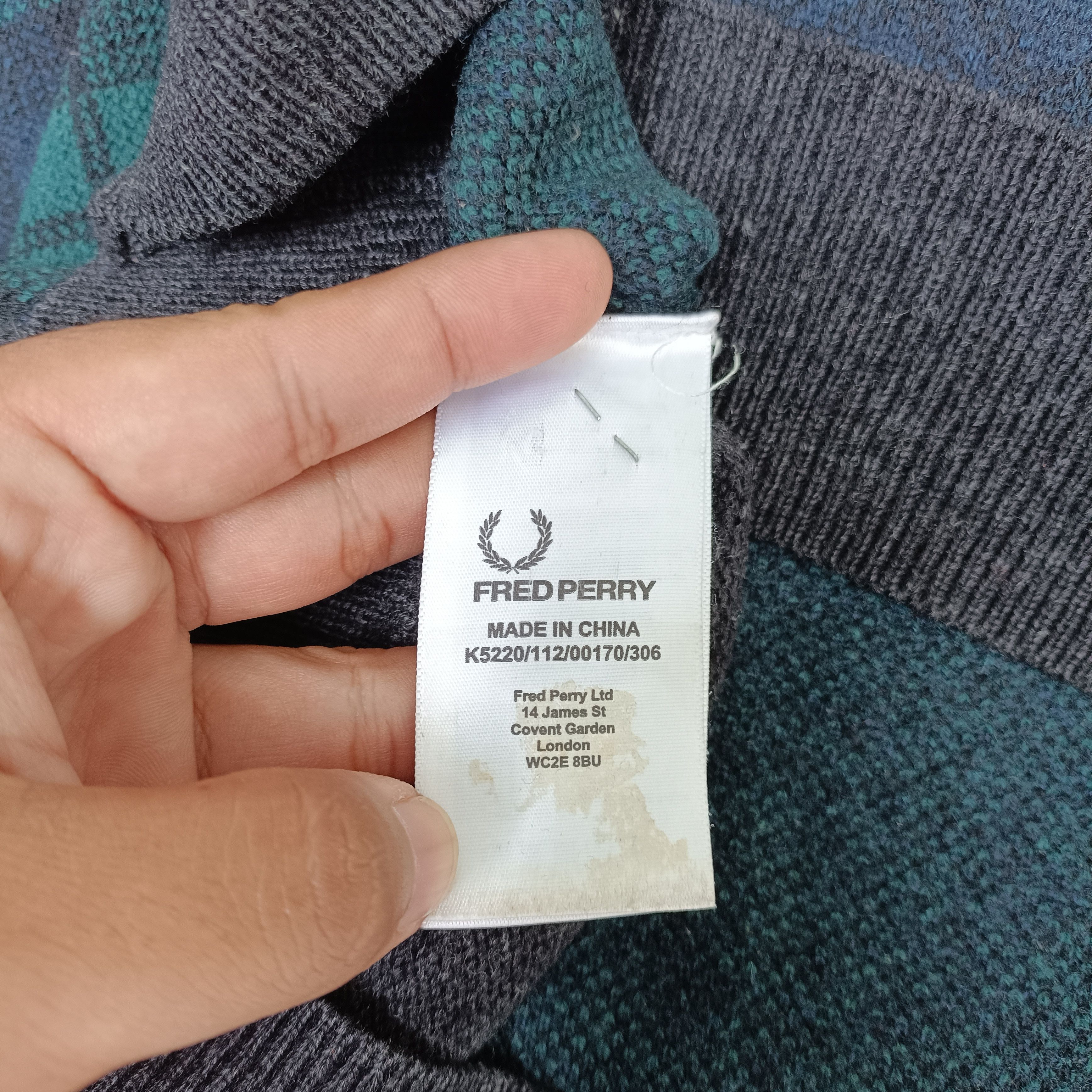 Fred Perry Fred Perry Wool Sweatshirt Size US M / EU 48-50 / 2 - 6 Thumbnail