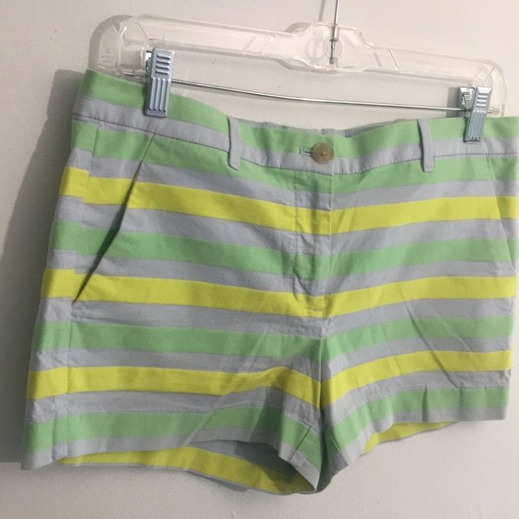 Gap Gap Green and Yellow Striped Stretch Jeans: Size 4 Size 27" / US 4 / IT 40 - 2 Thumbnail