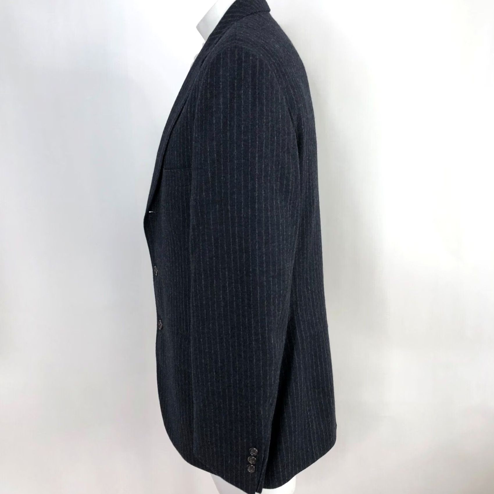 J.Crew J.Crew Legacy Sportcoat 44 R Wool Button Sport Coat Jacket Navy Blue Striped Size US S / EU 44-46 / 1 - 4 Thumbnail