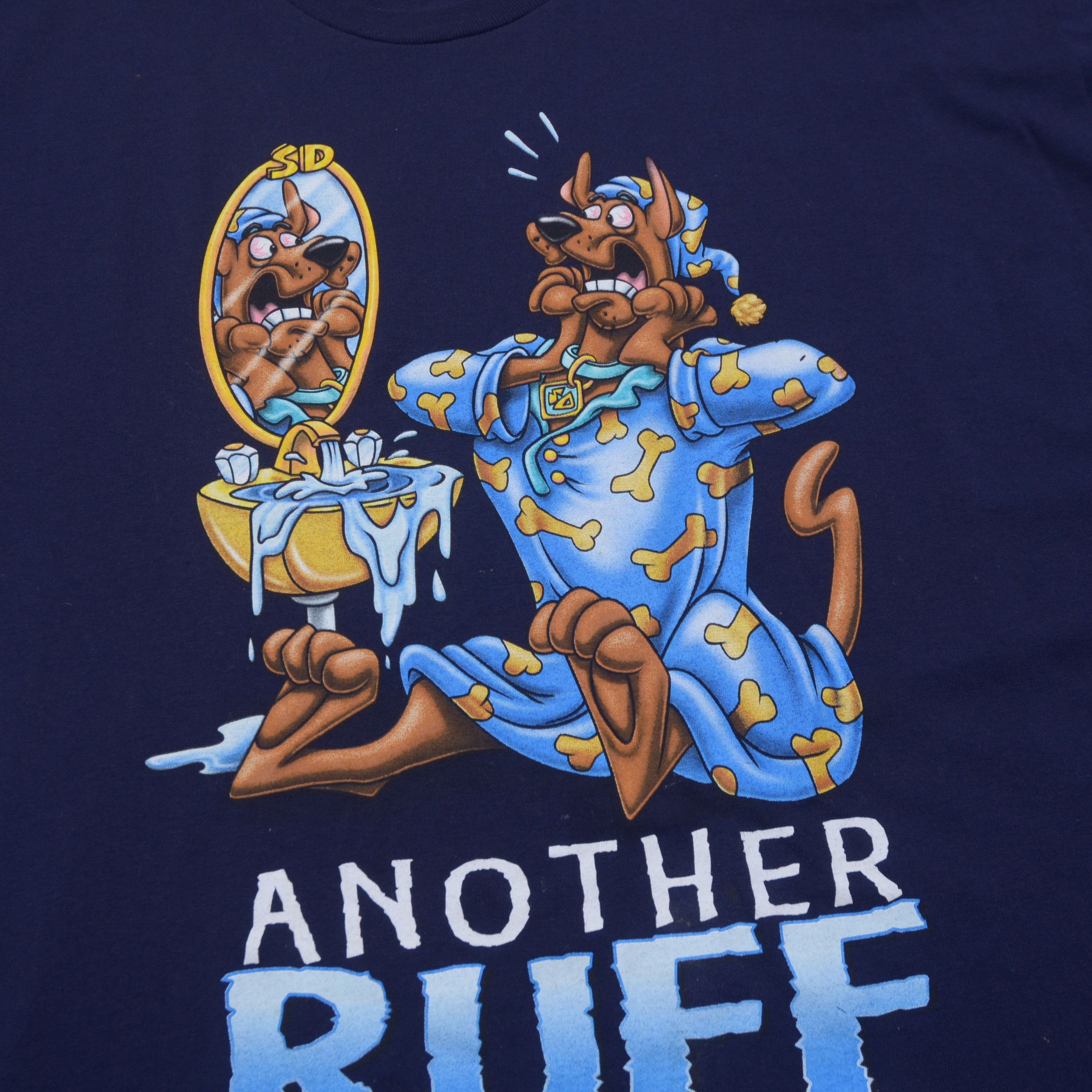 Universal Studios × Vintage Vintage Scooby Doo Another Ruff Morning Long T-shirt Unisex Size US L / EU 52-54 / 3 - 5 Thumbnail