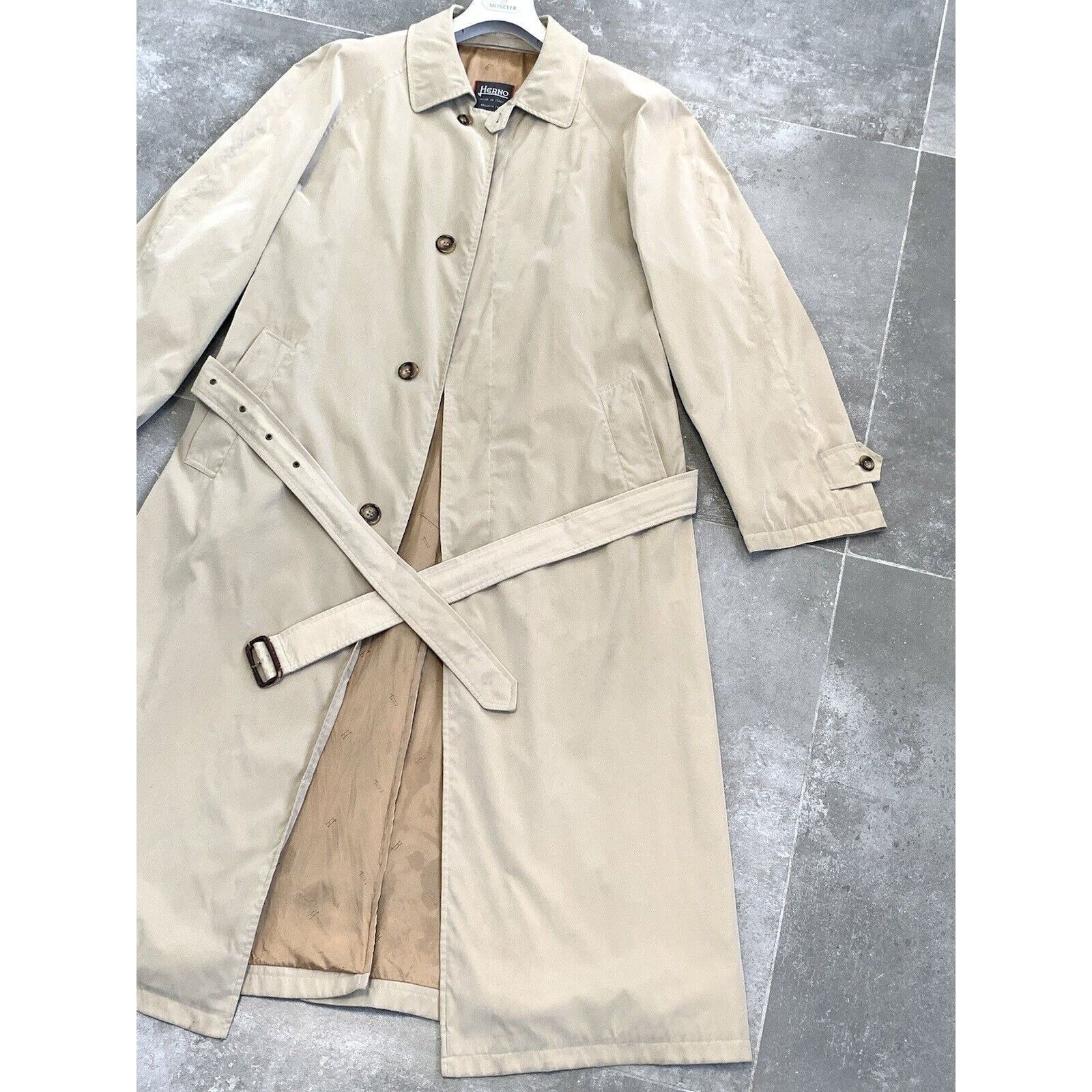 Herno × Vintage Men's HERNO Trench Coat Formal Jacket Mac Size EU 50 - 52 L Size US L / EU 52-54 / 3 - 12 Thumbnail
