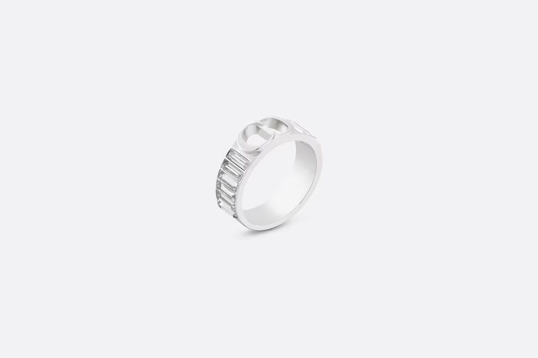 DIOR RING CHAIN LINK CD MONOGRAM OBLIQUE R1556HOMMT_D001