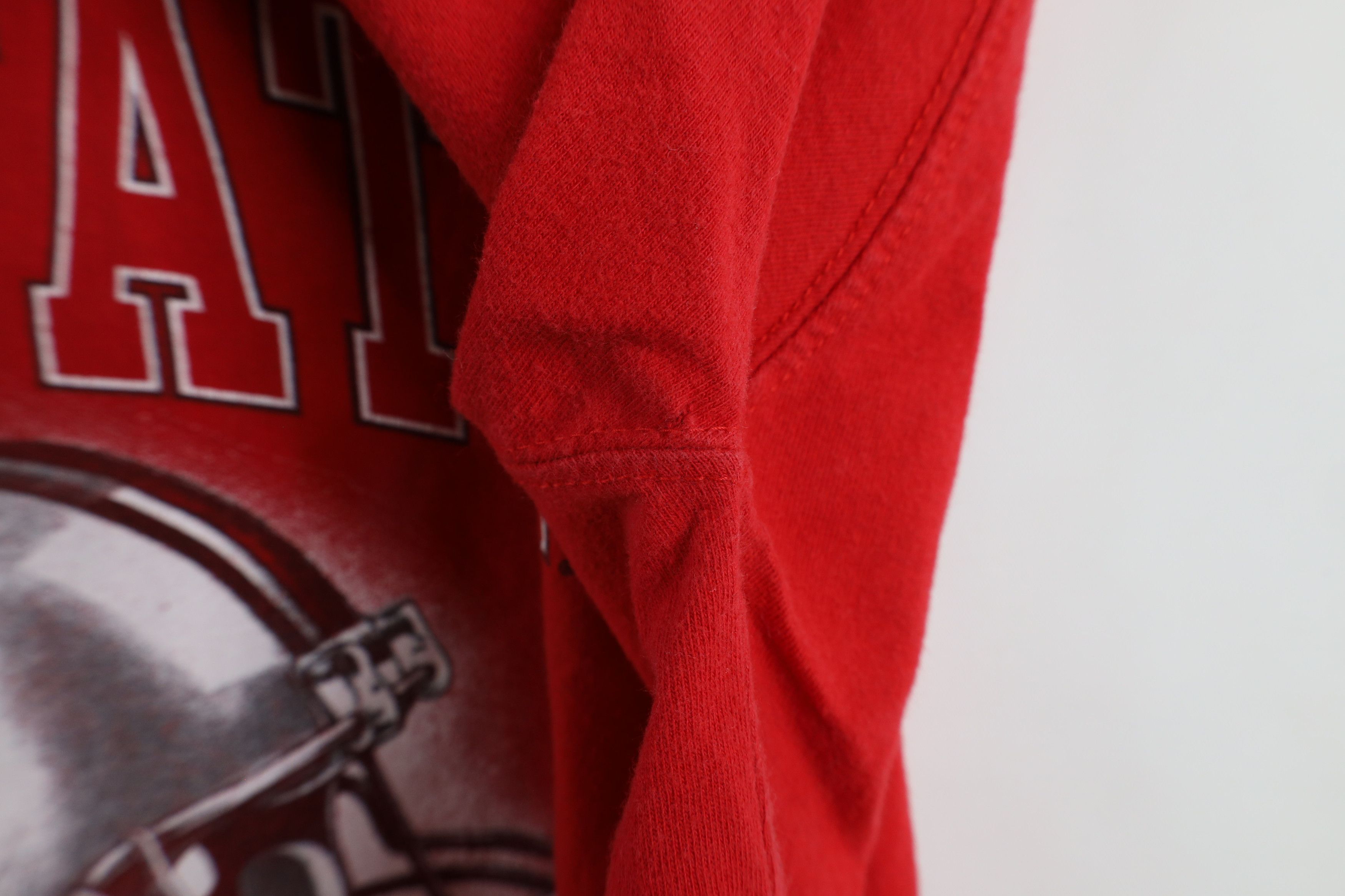 Vintage Vintage 90s Spell Out Ohio State University Football T-Shirt Size US XL / EU 56 / 4 - 5 Thumbnail