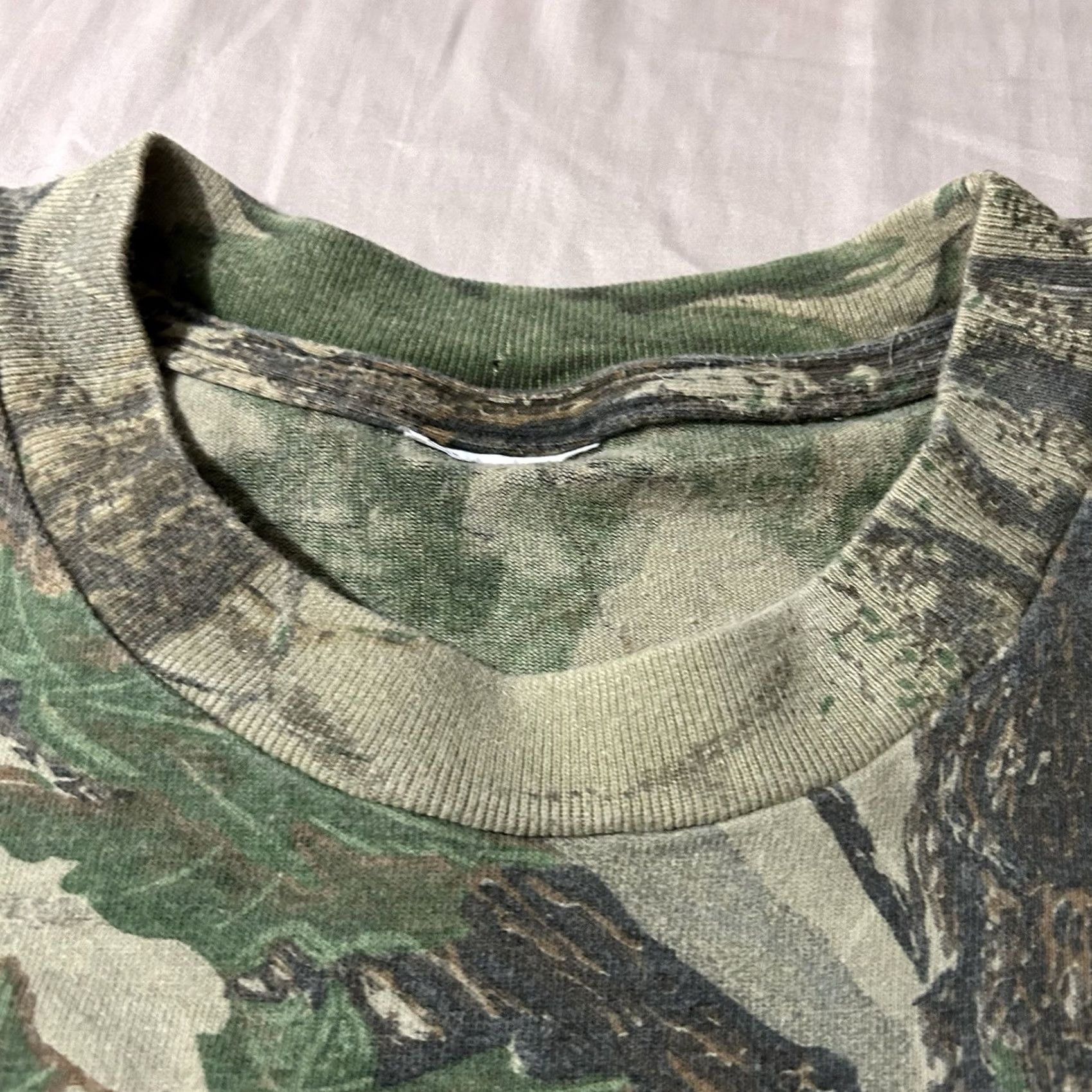 Realtree VINTAGE Realtree Camo Pocket Shirt Size Boxy Large L Brown 90s Men Shirt Size US L / EU 52-54 / 3 - 3 Thumbnail