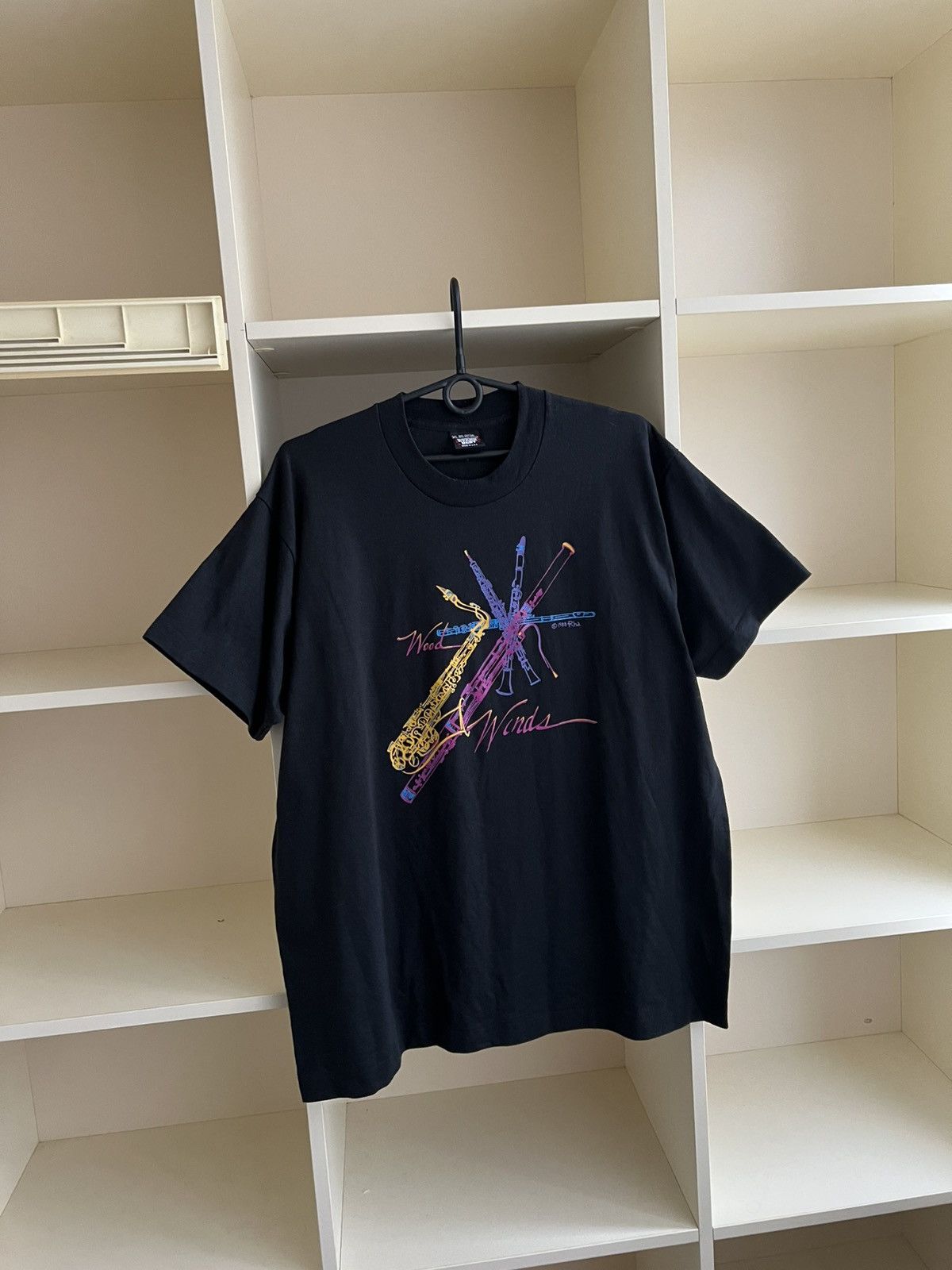 Vintage Vintage 1988 Woodwinds Tee T-Shirt Music Screen Stars Size US XL / EU 56 / 4 - 3 Thumbnail
