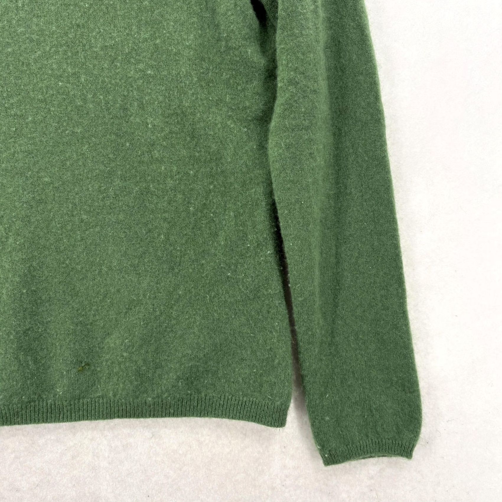 Charter Club Charter Club Sweater Womens Small Green Cashmere Crew Neck Knit Pullover Size S / US 4 / IT 40 - 3 Thumbnail