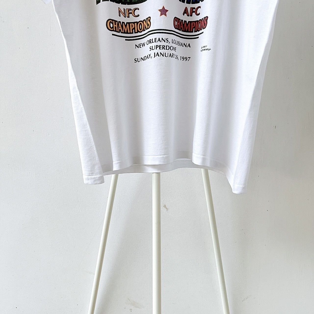 Vintage 90s Packers Vs Patriots NFL t-shirt/ XL Size US XL / EU 56 / 4 - 4 Thumbnail