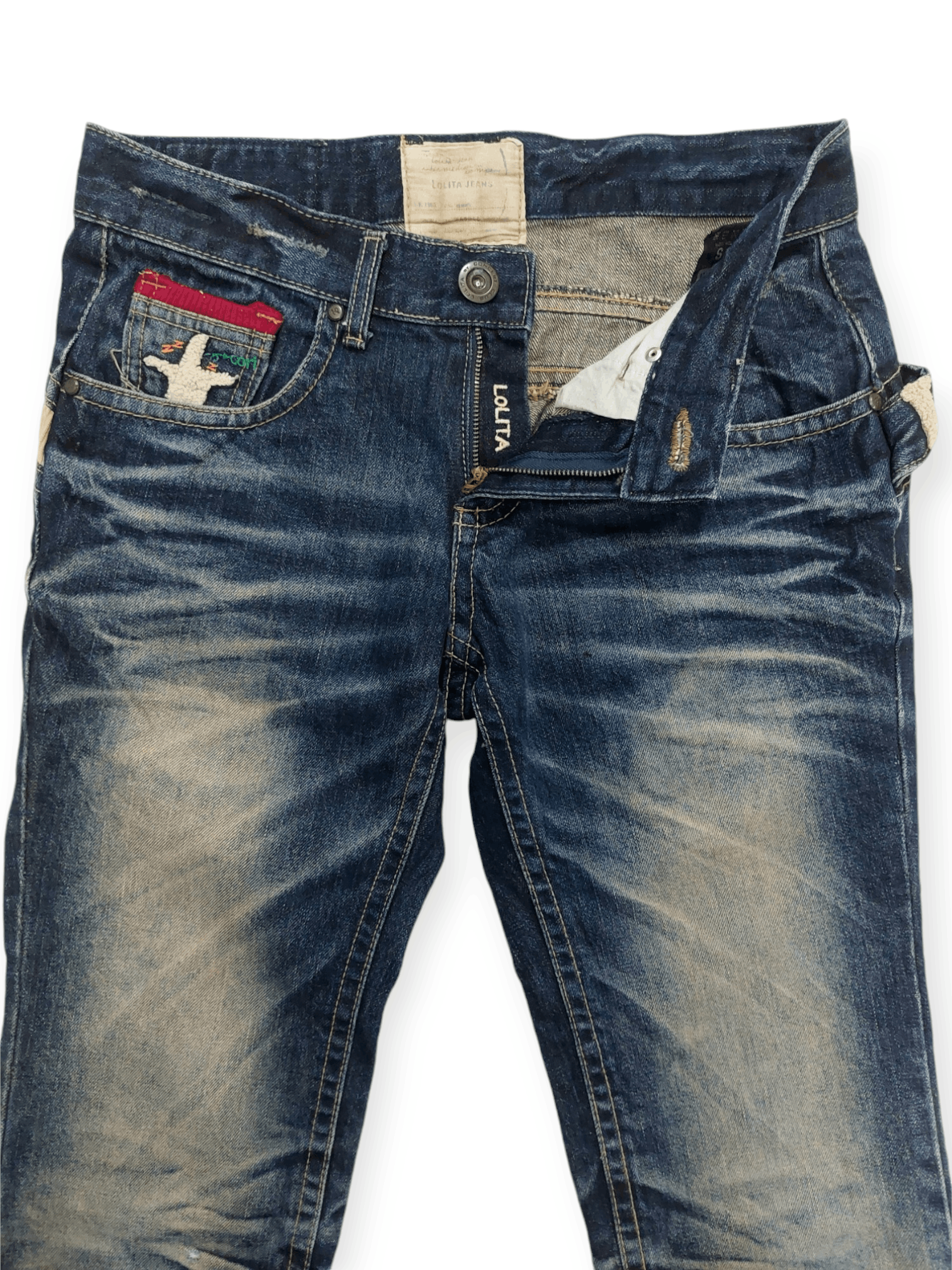 Designer × Japanese Brand Hot🔥Yoshitomo Nara x Lolita Jeans Size US 30 / EU 46 - 8 Thumbnail
