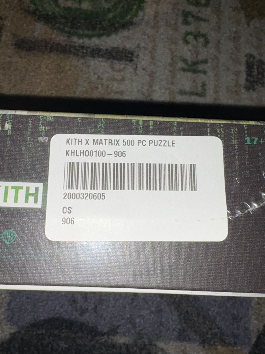 Kith Kith x Matrix 500 Piece Puzzle Size ONE SIZE - 2 Thumbnail