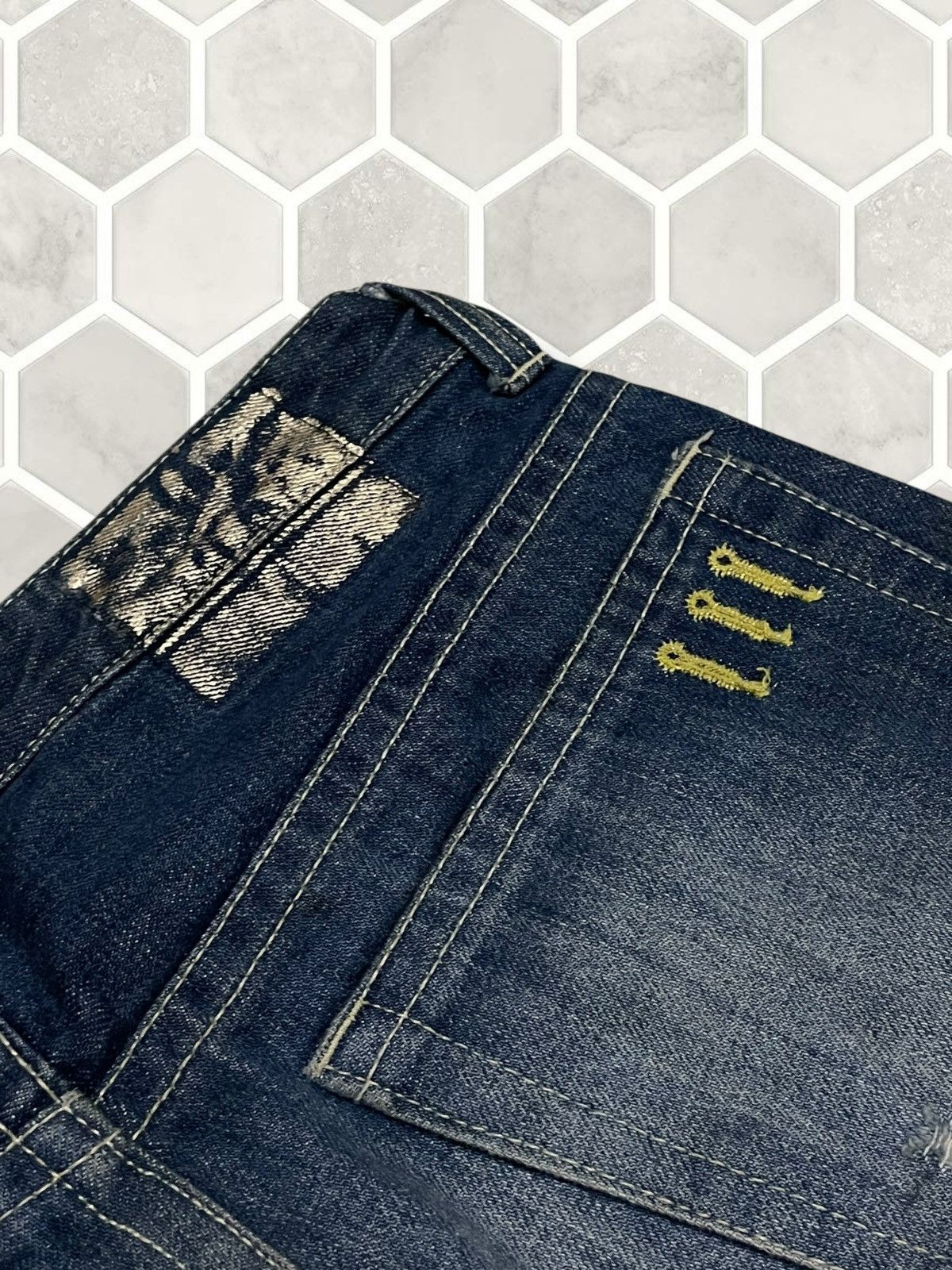 Hysteric Glamour Vintage Rare Designer Japan Beams Distressed Grunge Denim Size US 30 / EU 46 - 17 Thumbnail