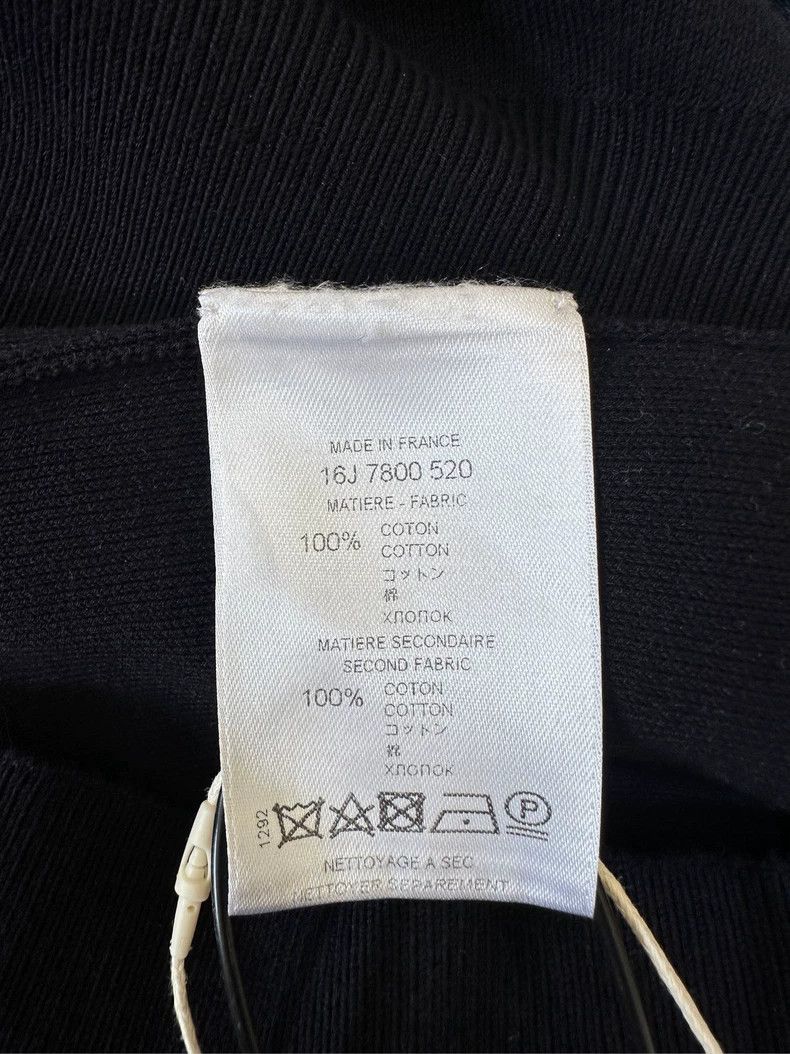 Givenchy Givenchy GI02480 black sleeve denim patched crew neck Size US XS / EU 42 / 0 - 4 Thumbnail