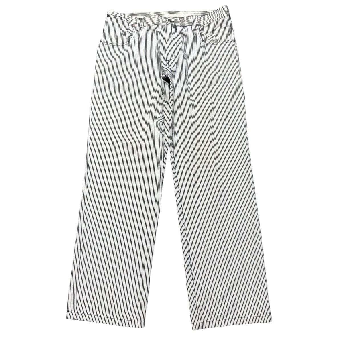 Vintage Vintage CAPPELLINI Denim Hickory Carpenter Pants Size US 34 / EU 50 - 2 Thumbnail