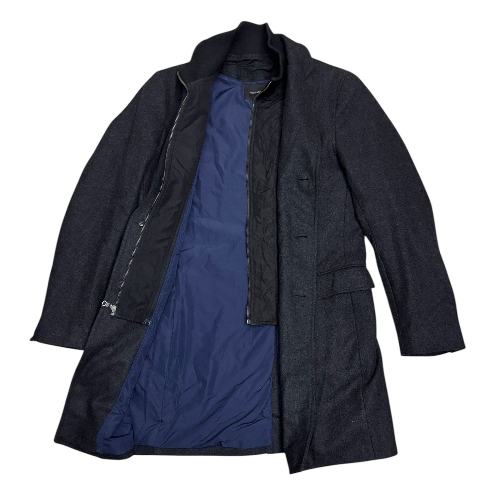 Banana Republic BANANA REPUBLIC Wool Winter Business Casual Pea Coat Medium Size M / US 6-8 / IT 42-44 - 2 Thumbnail