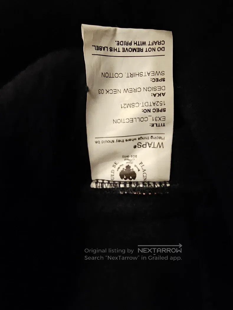 Wtaps Wtaps Owl Embroidered Fleece Hoodie Size US M / EU 48-50 / 2 - 4 Thumbnail