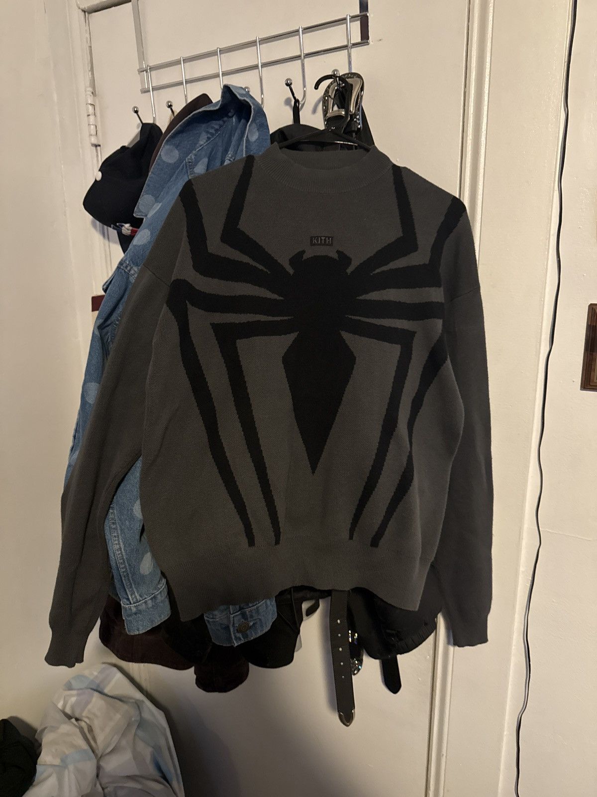 Kith × Marvel Comics Kith Spiderman Knit Sweater Size US S / EU 44-46 / 1 - 1 Thumbnail