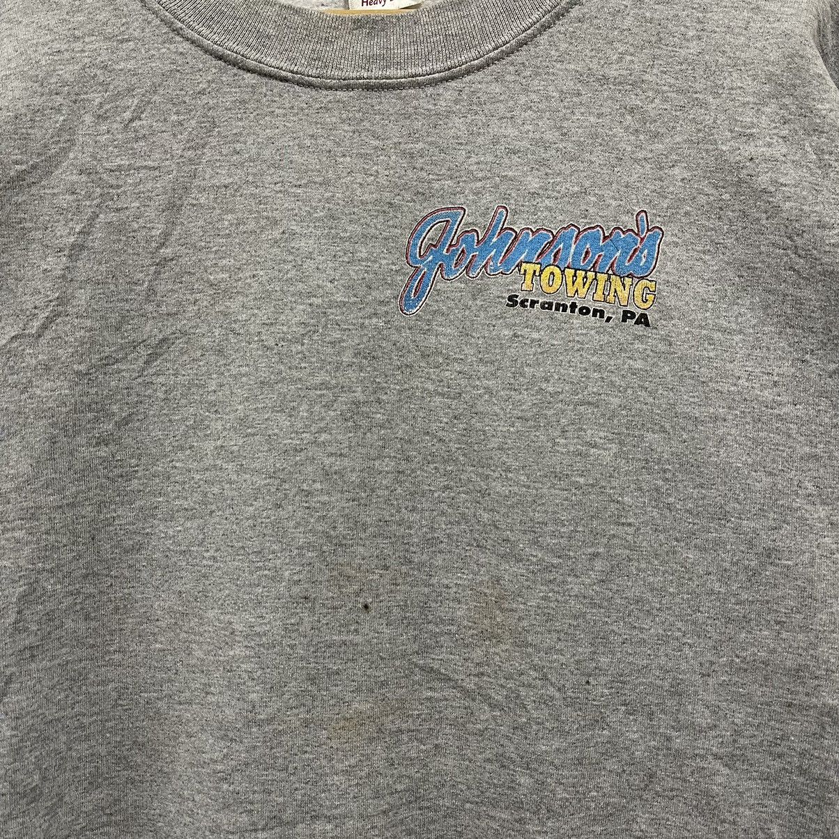Vintage Vintage Johnsons Towing Sweatshirt Pullover Size US XL / EU 56 / 4 - 5 Thumbnail