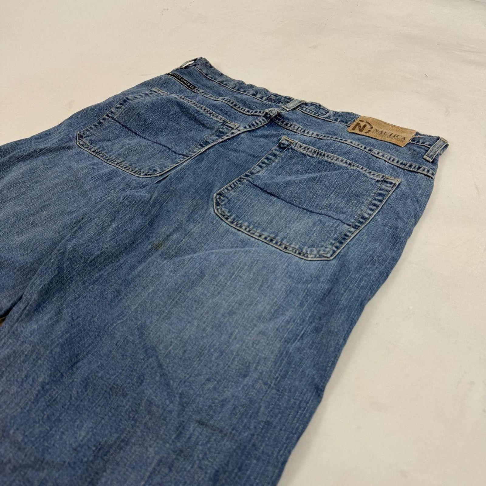 JNCO × Nautica × Vintage Vintage nautica y2k rare faded archive baggy wide leg jeans Size US 38 / EU 54 - 2 Thumbnail