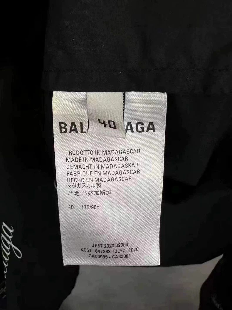 Balenciaga Balenciaga size 40 Bullet screen full LOGO shirt Size US XXS / EU 40 - 5 Thumbnail