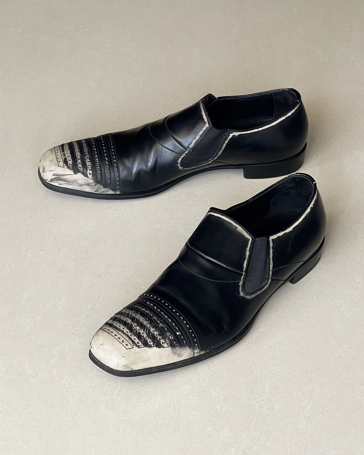 Prada FW07 Prada distressed loafers Size US 9.5 / EU 42-43 - 1 Thumbnail