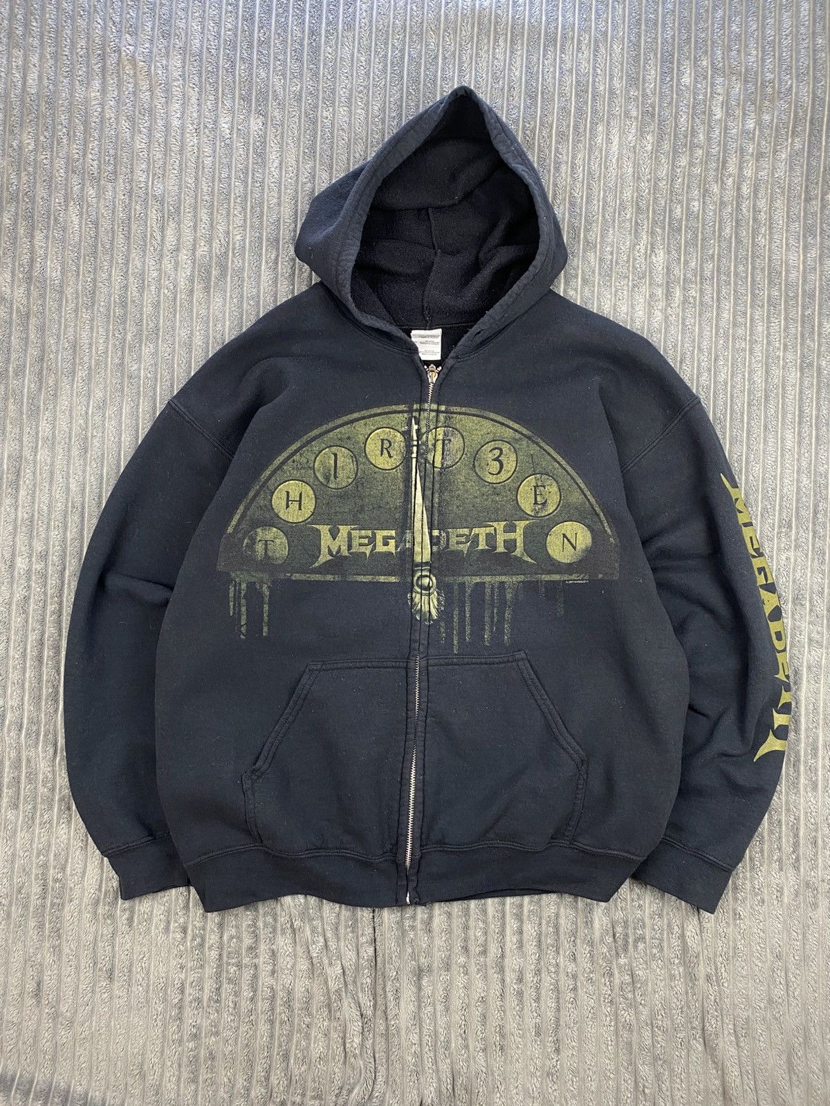 Band Tees Vintage Megadeth Hoodie Zip Size US L / EU 52-54 / 3 - 1 Thumbnail