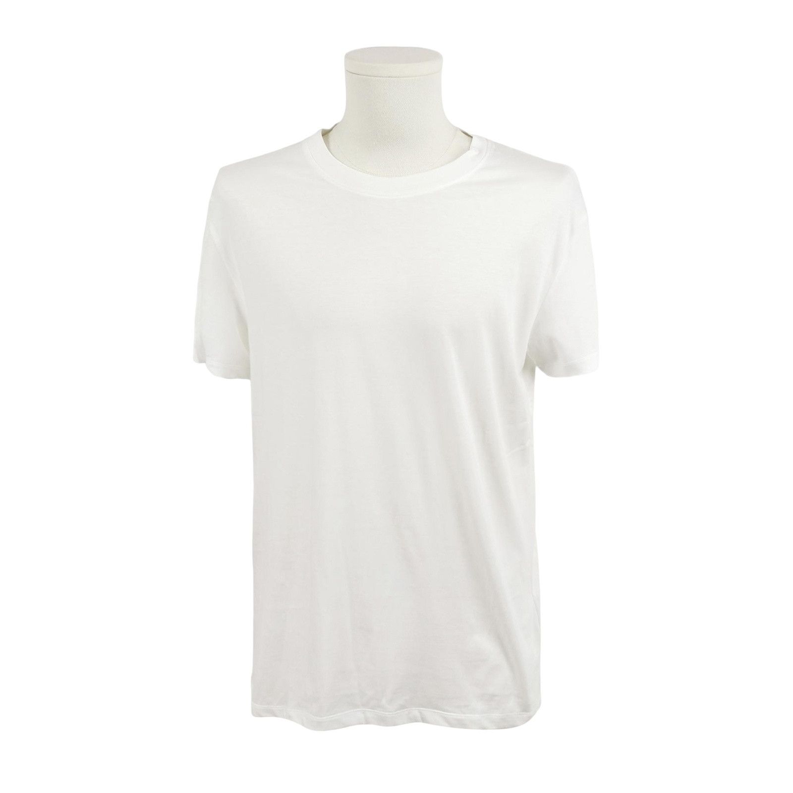 Valentino Valentino White Cotton Crewneck T-Shirt Size M Size US M / EU 48-50 / 2 - 1 Thumbnail