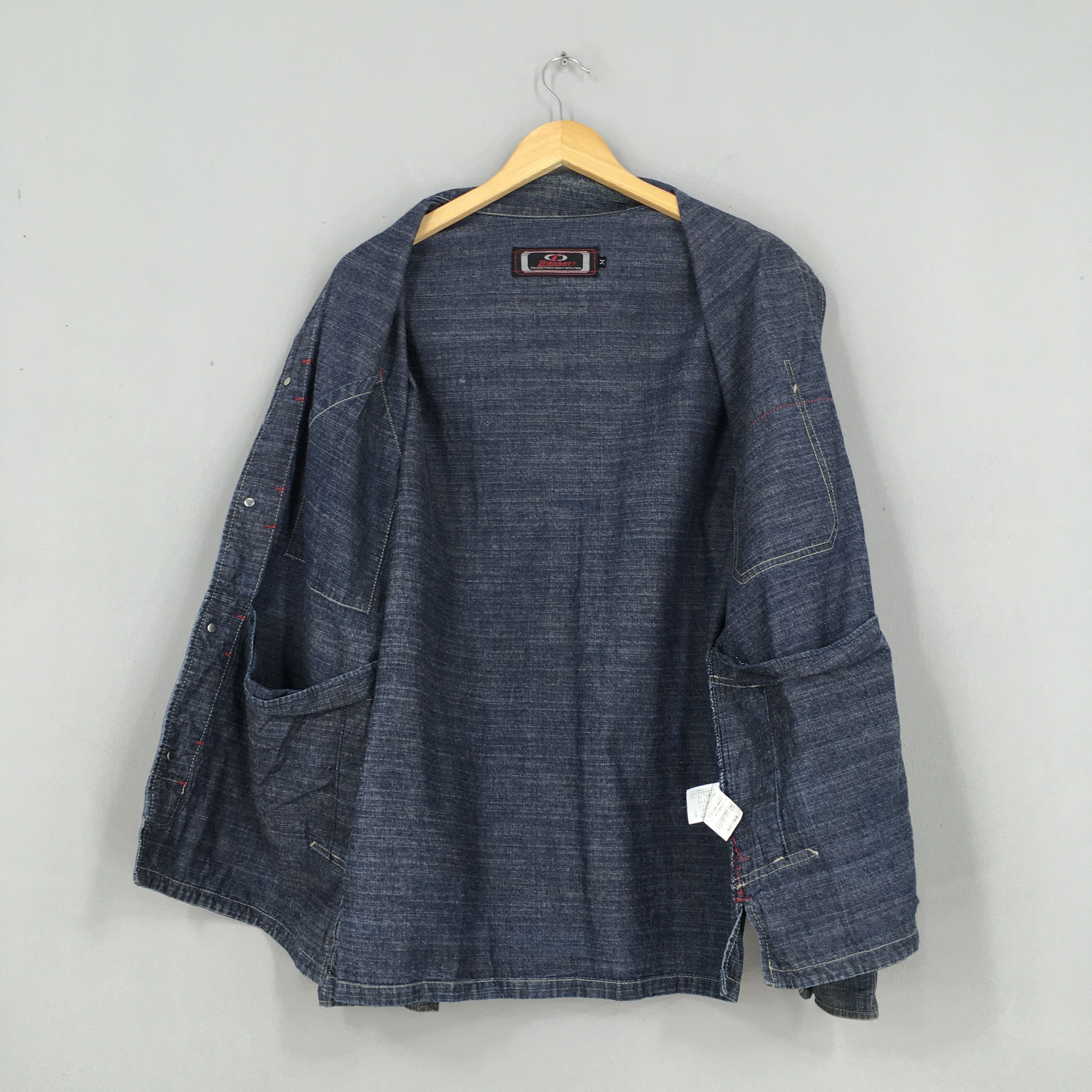 Vintage Vintage Transer Denim Workwear Union Made Jacket Medium Size US M / EU 48-50 / 2 - 6 Thumbnail