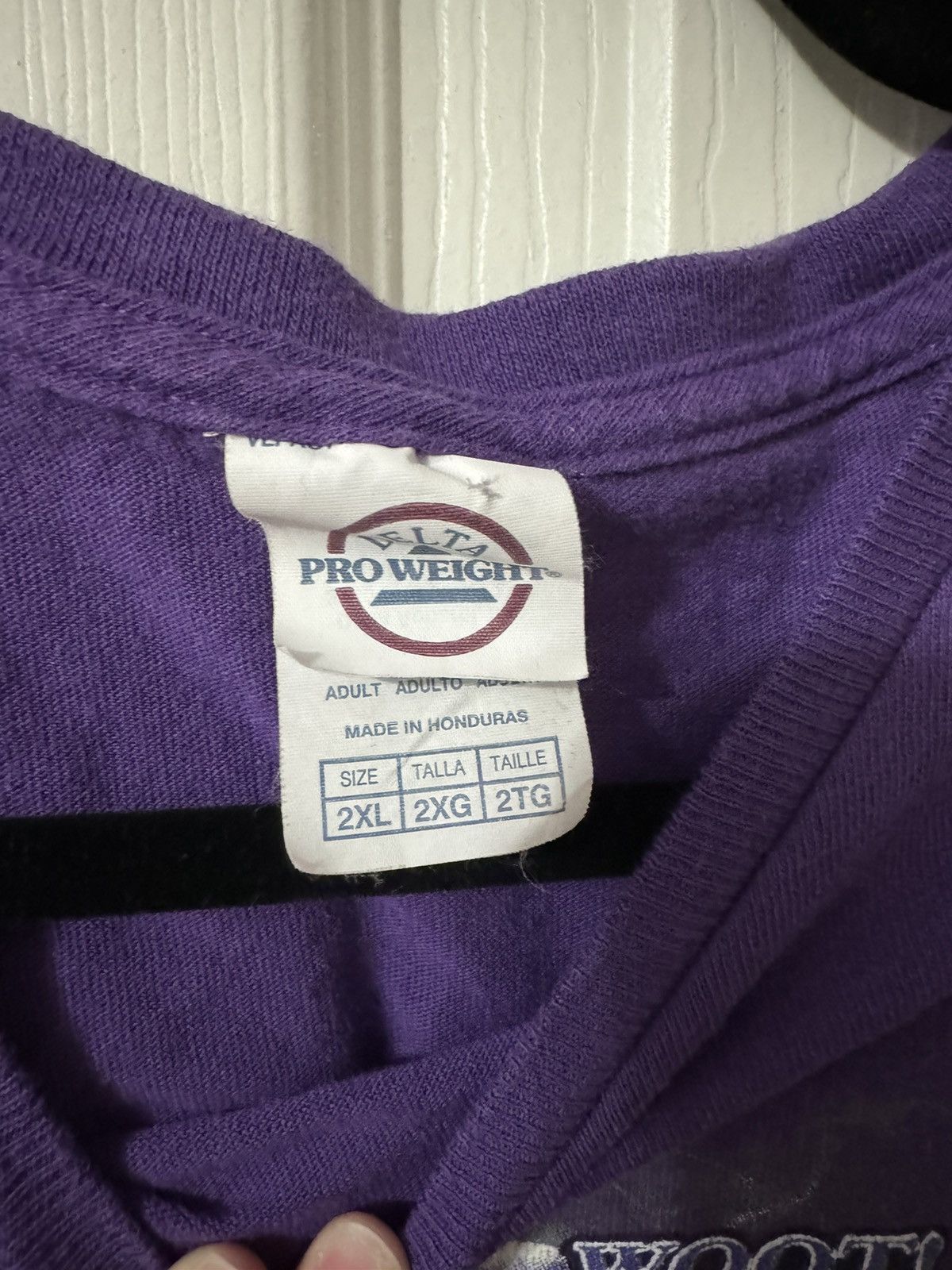 NFL × Vintage Baltimore Ravens “In Lamar We Trust” Delta Pro Weight Tee Size US XXL / EU 58 / 5 - 3 Thumbnail
