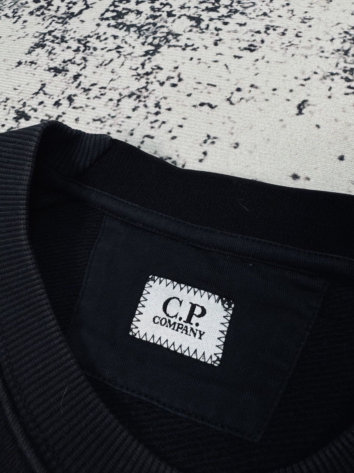 C.P. Company × Massimo Osti Cp Company Sweatshirt crewneck black S vintage washed Size US S / EU 44-46 / 1 - 5 Thumbnail