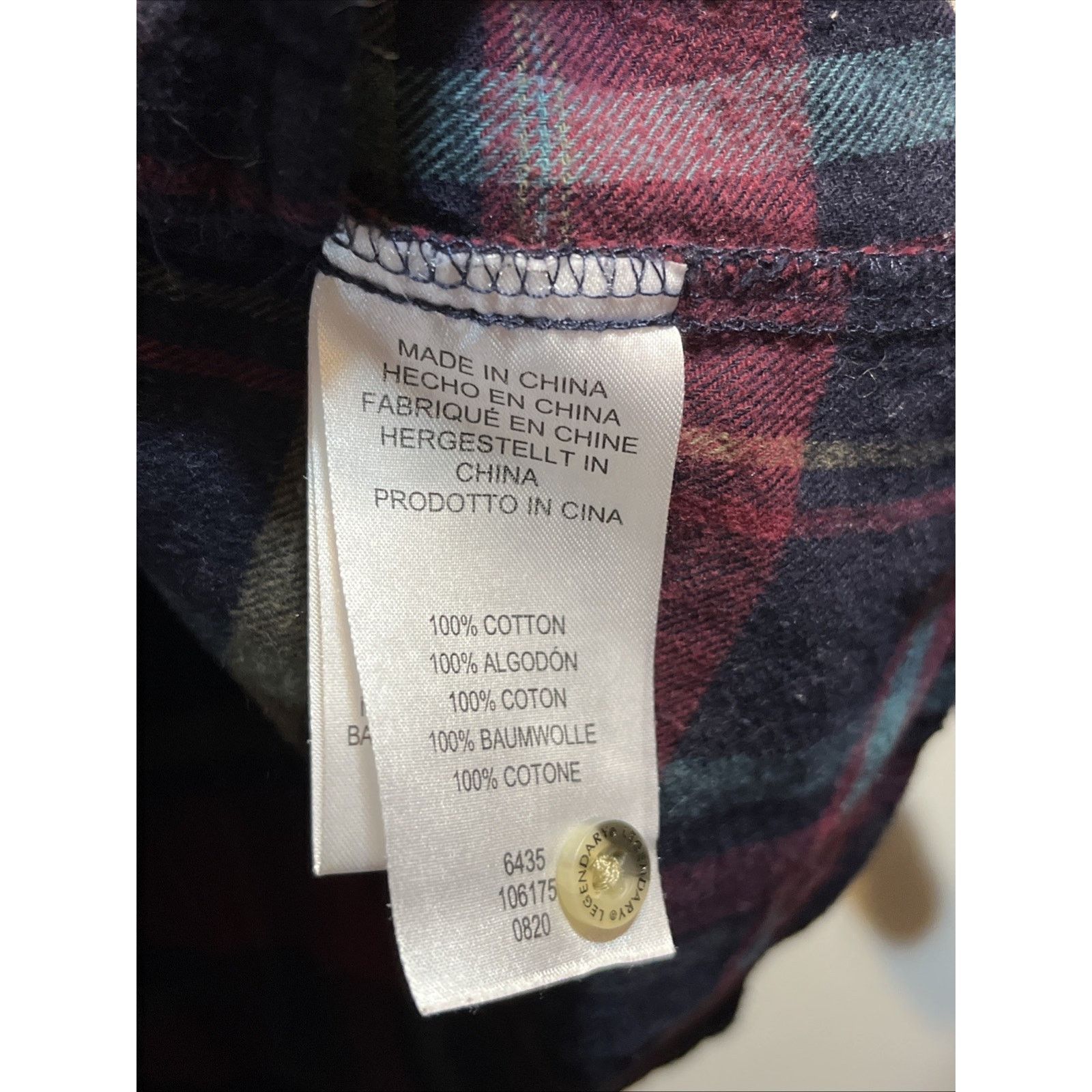 Legendary Goods Legendary Whitetails Shirt Women Flannel Red Plaid L Button Size L / US 10 / IT 46 - 4 Thumbnail