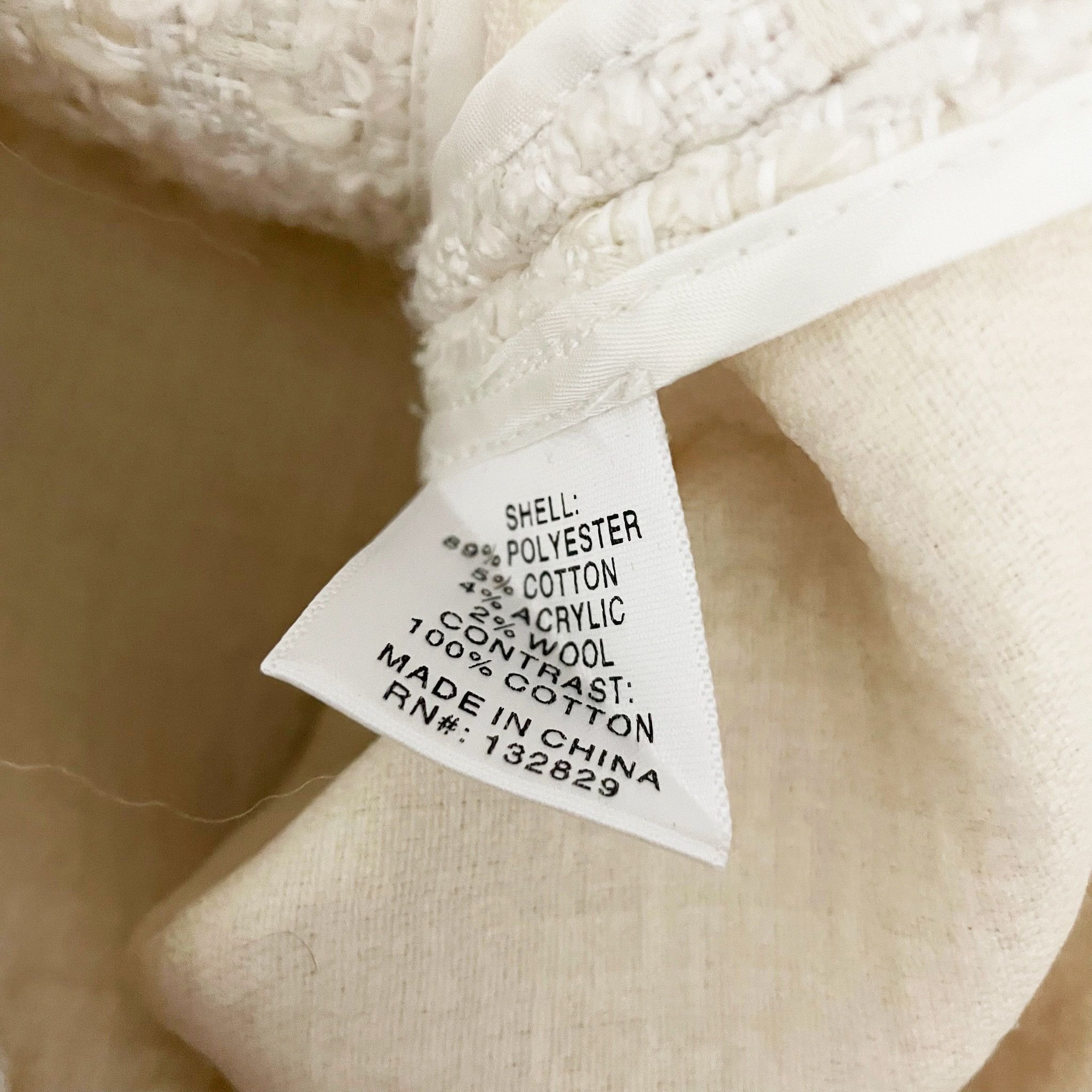 Other NEW Eaves Shani Cotton Wool Blend Tweed Size XXS / US 00 / IT 34 - 3 Thumbnail