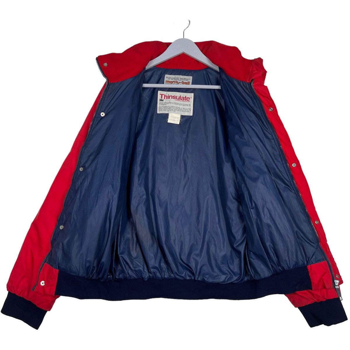 Montbell 🔥 80s VINTAGE MONTBELL THINSULATE BOMBER JACKET Size US S / EU 44-46 / 1 - 11 Thumbnail